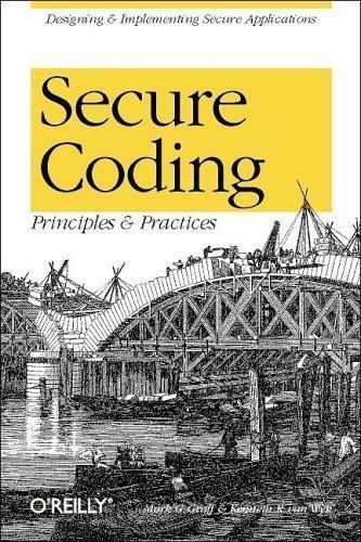 O’Reilly Secure Coding : Principles and Practices (2003, Trade Paperback)