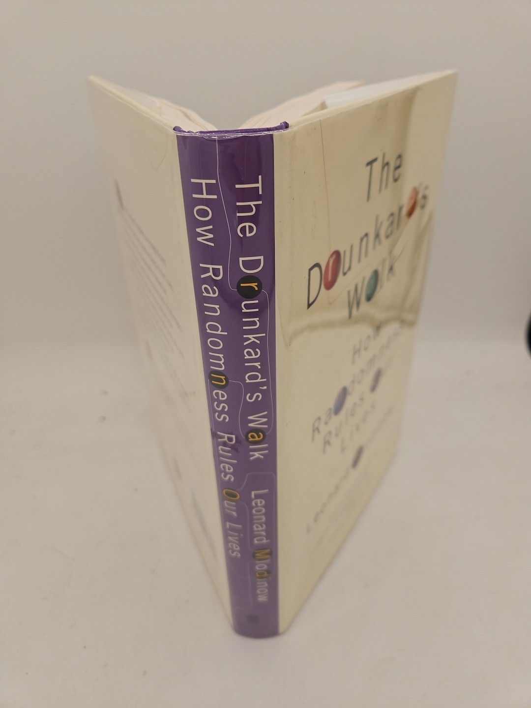 The Drunkards Walk How Randomness Rules Our Mlodinow 2008 1st HC DJ VG Cond P3