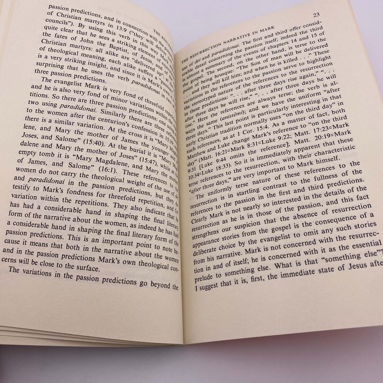 The Resurrection According to Matthew Mark Luke Norman Perrin Fortress Press