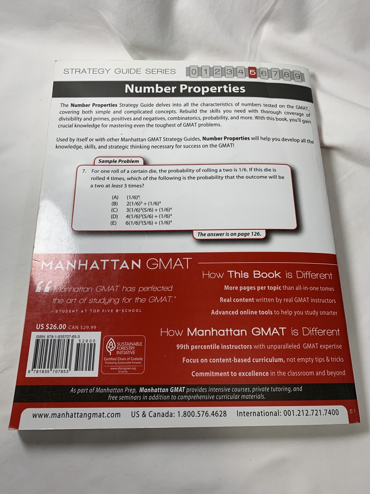 Number Properties GMAT Strategy Guide (Manhattan GMAT Instructional Guide 5) by