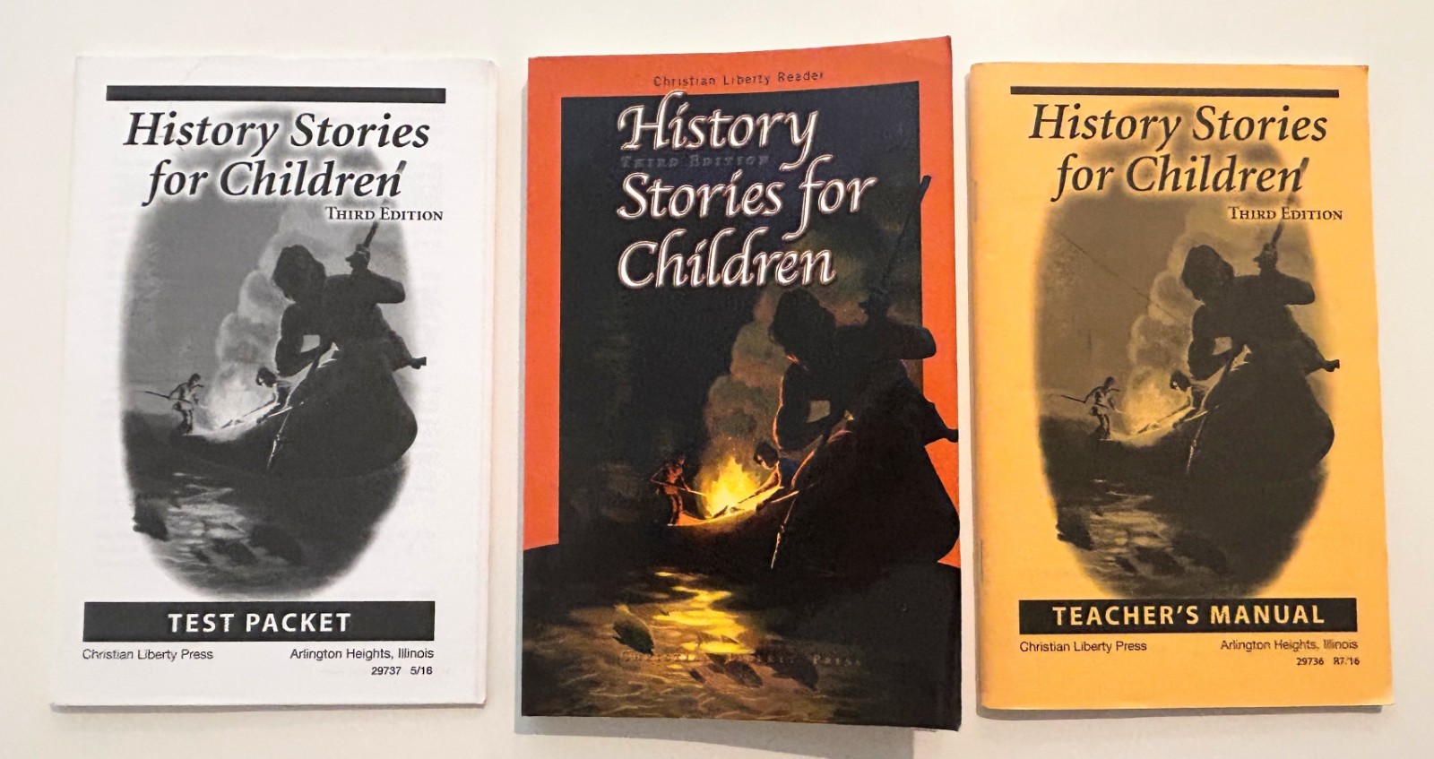 History Stories For Children Set Christian Liberty Press Homeschool Curriculum