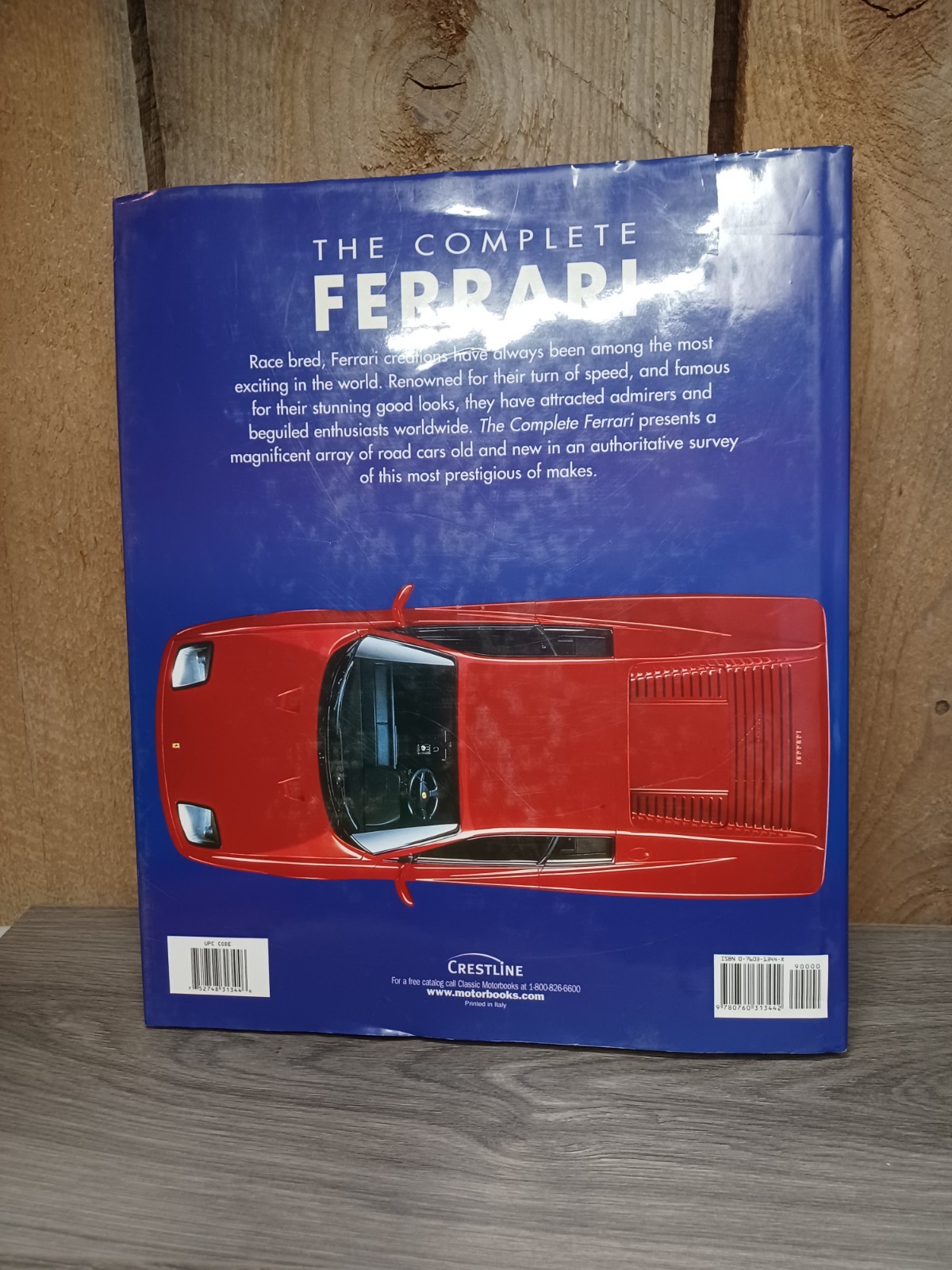 The Complete Ferrari by Roger Hicks Large Hardcover Collectible Vehicle Book