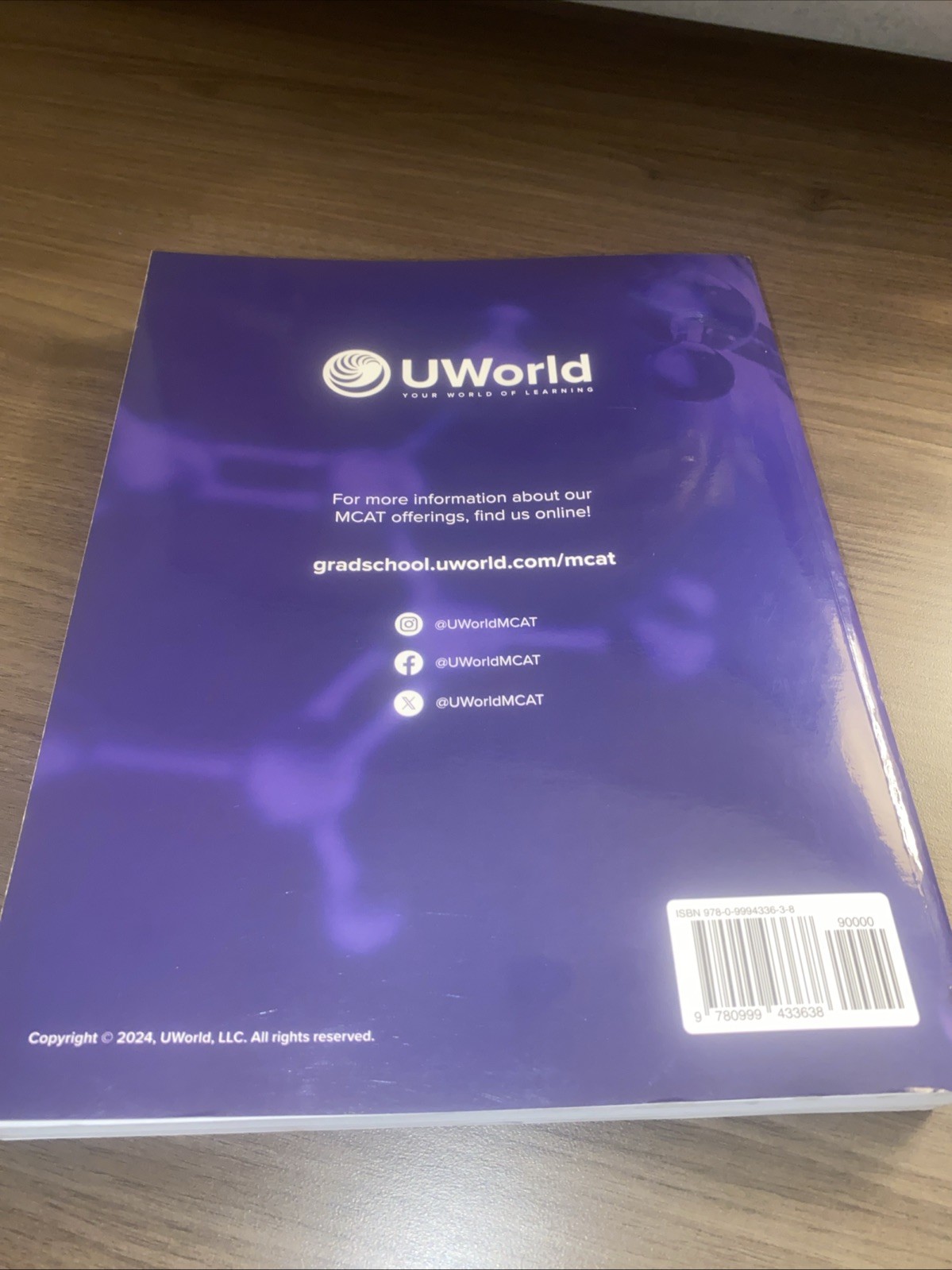 MCAT UWorld Organic Chemistry Prep 2025-2026