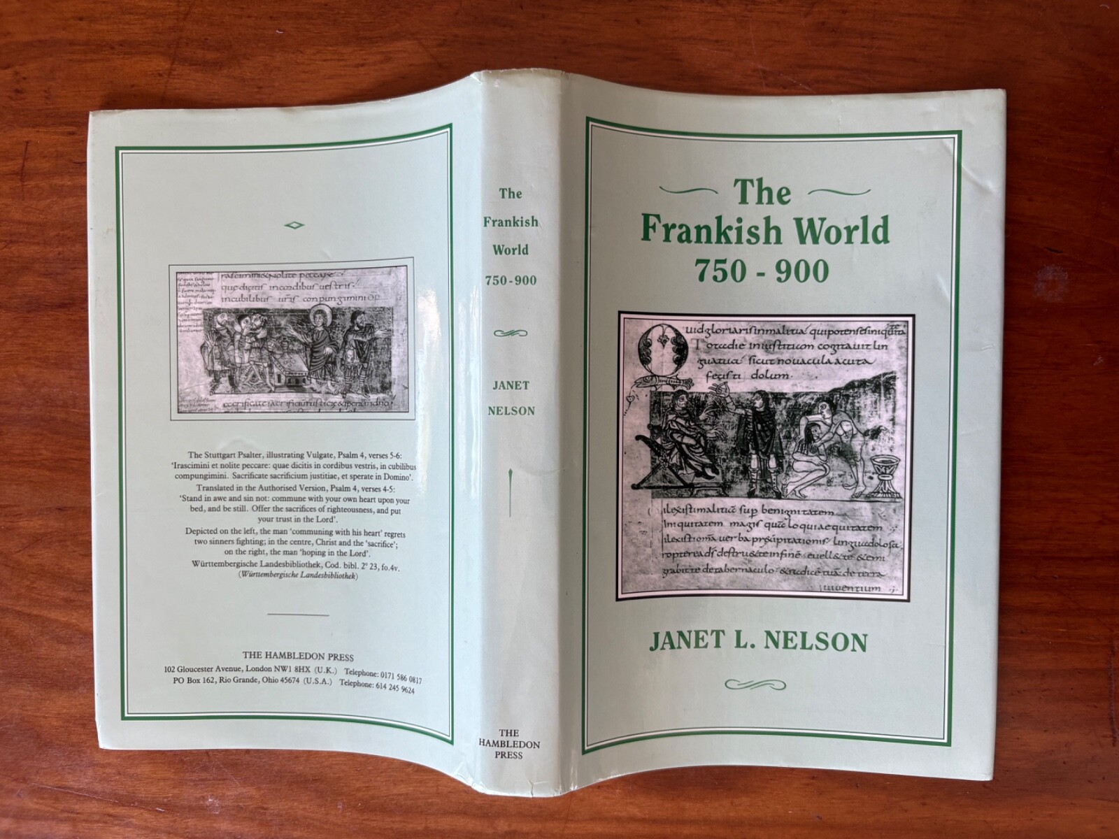 THE FRANKISH WORLD 750-900 BY JANEL NELSON 1996 HC/DJ 1ST CAROLINGIAN GOVERNMENT