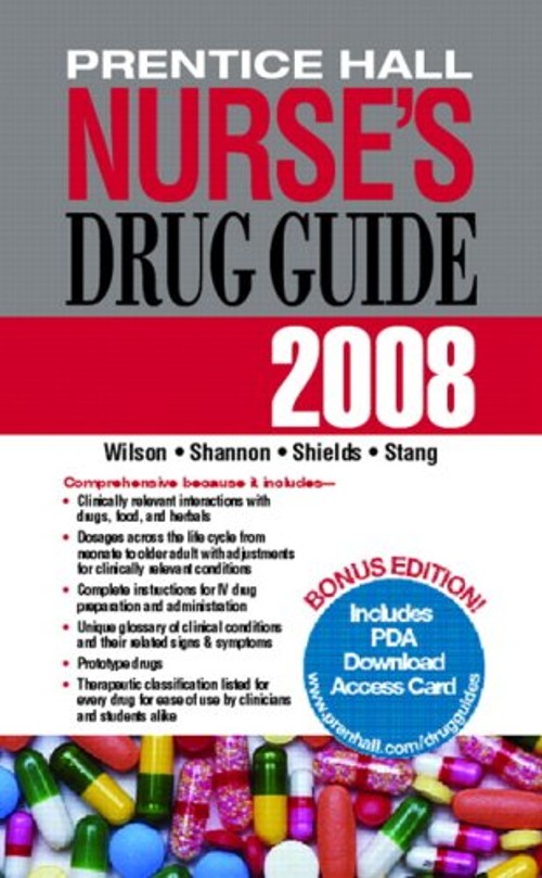 Prentice Hall Nurse’s Drug Guide Compact Disc