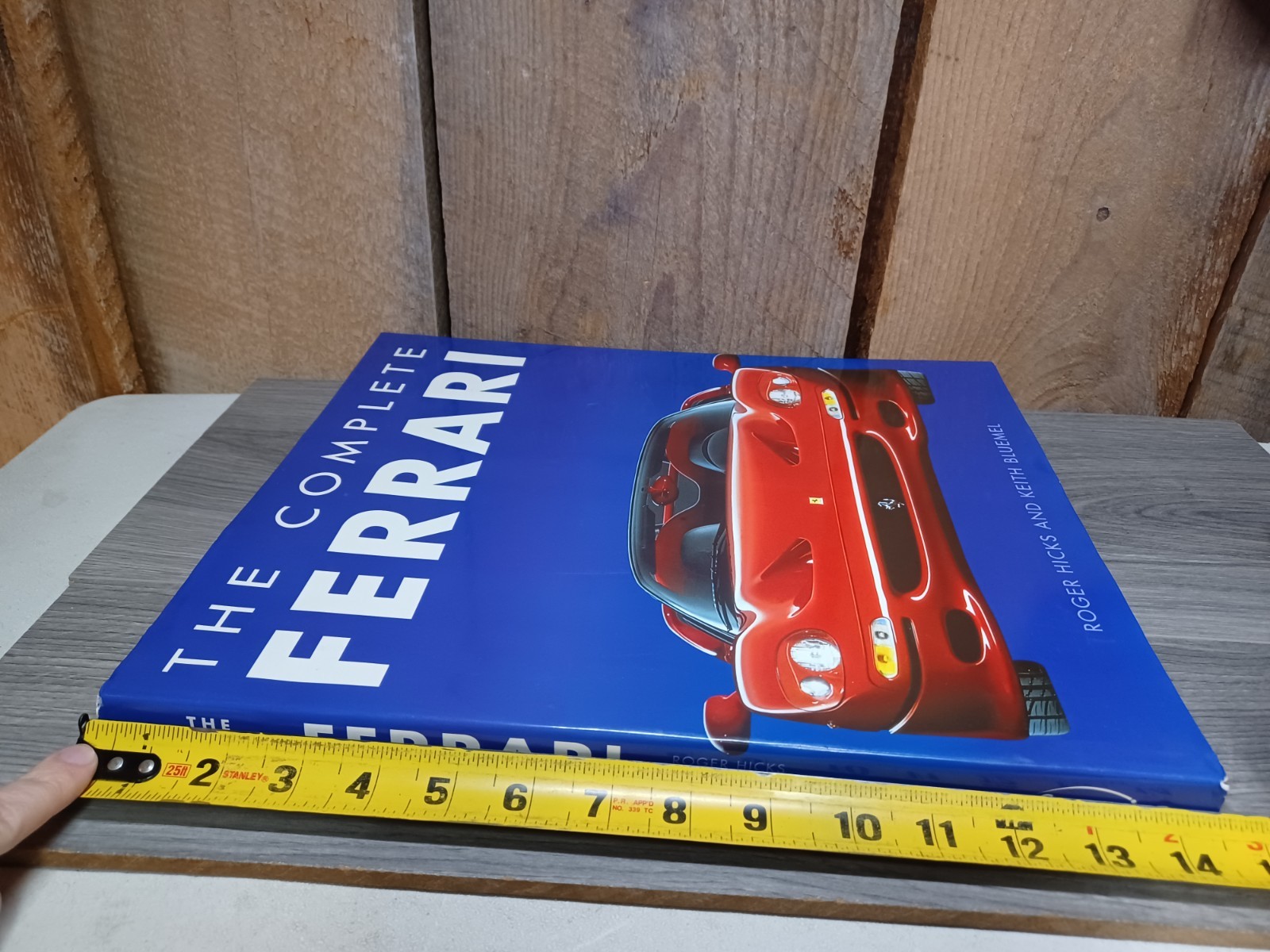 The Complete Ferrari by Roger Hicks Large Hardcover Collectible Vehicle Book