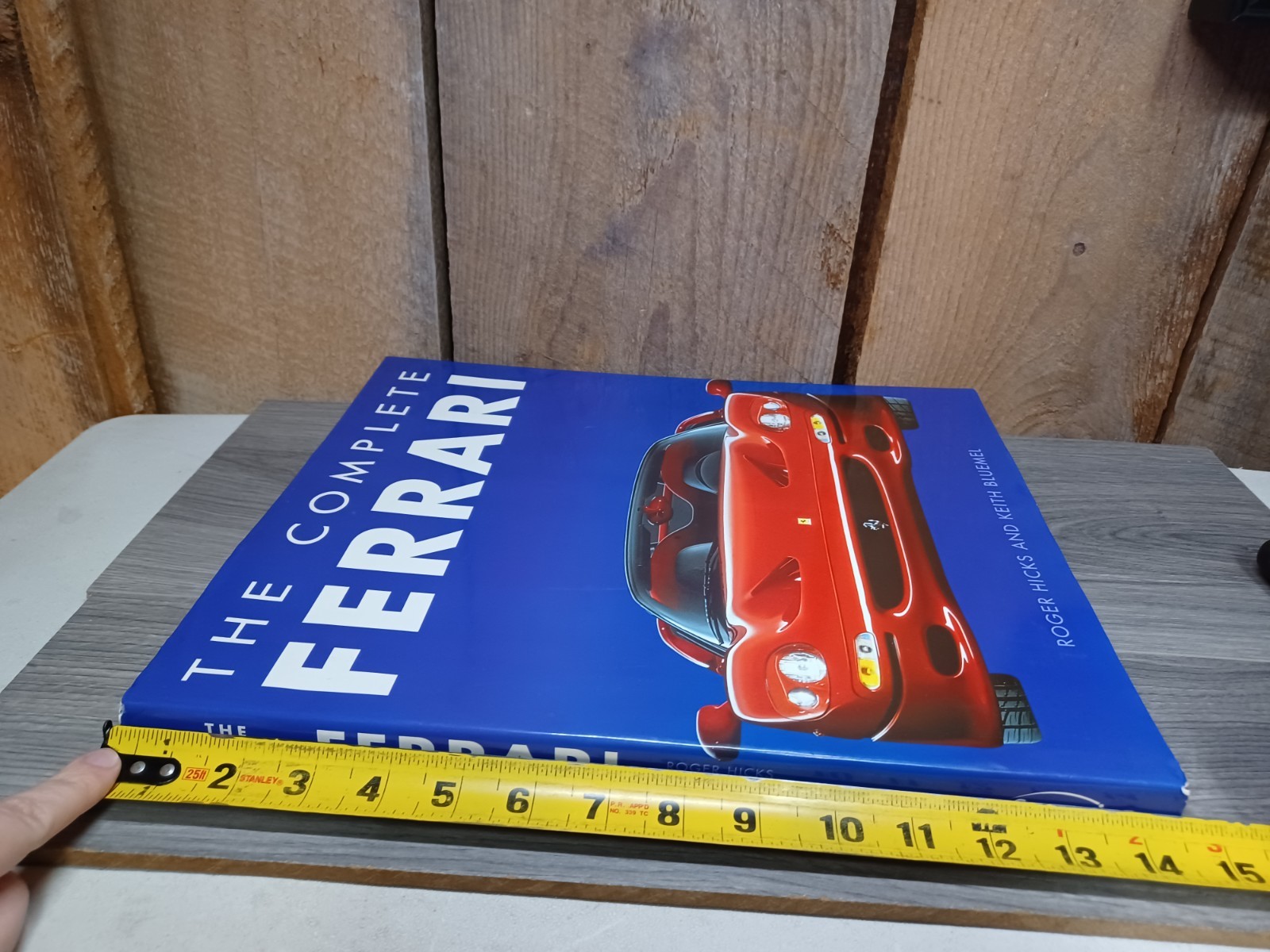 The Complete Ferrari by Roger Hicks Large Hardcover Collectible Vehicle Book