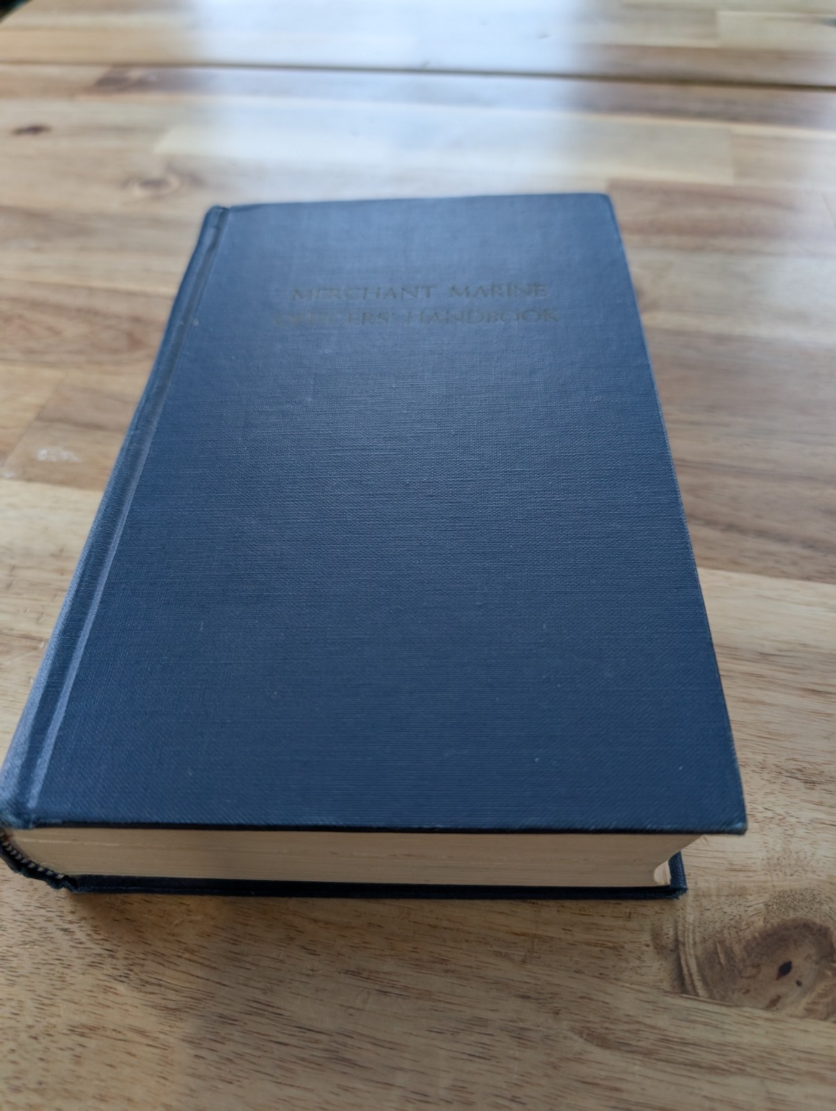 Merchant Marine Officers’ Handbook (1979 Hardcover)