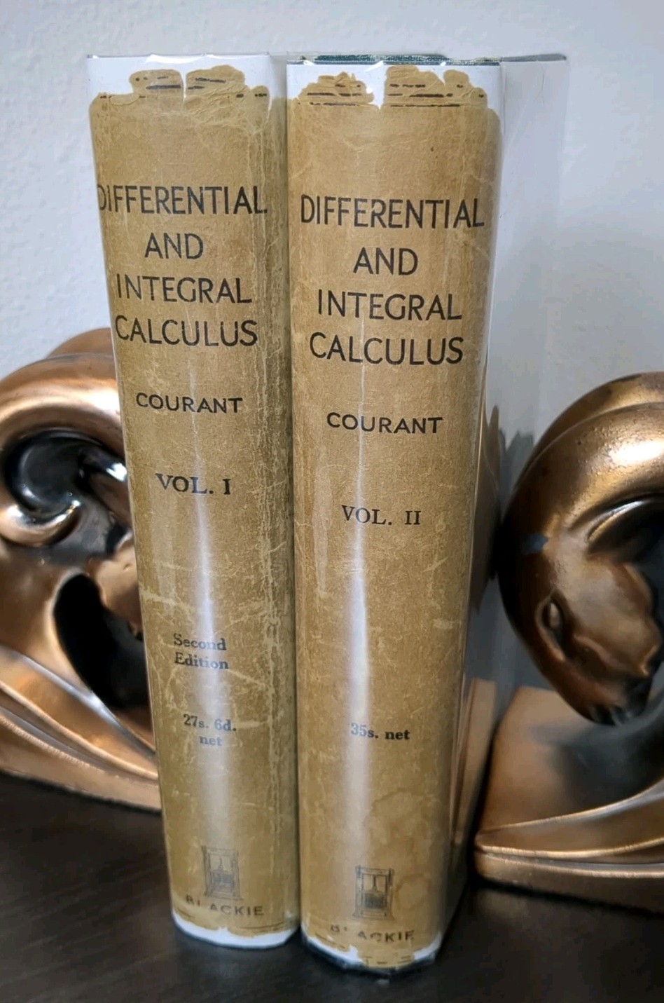 Differential and Integral Calculus ~ R Courant ~ Complete Hardcover Set Lot