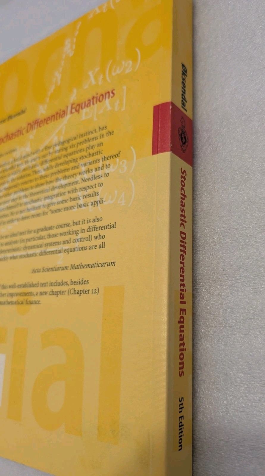 Universitext Stochastic Differential Equations By Bernt Oksendal