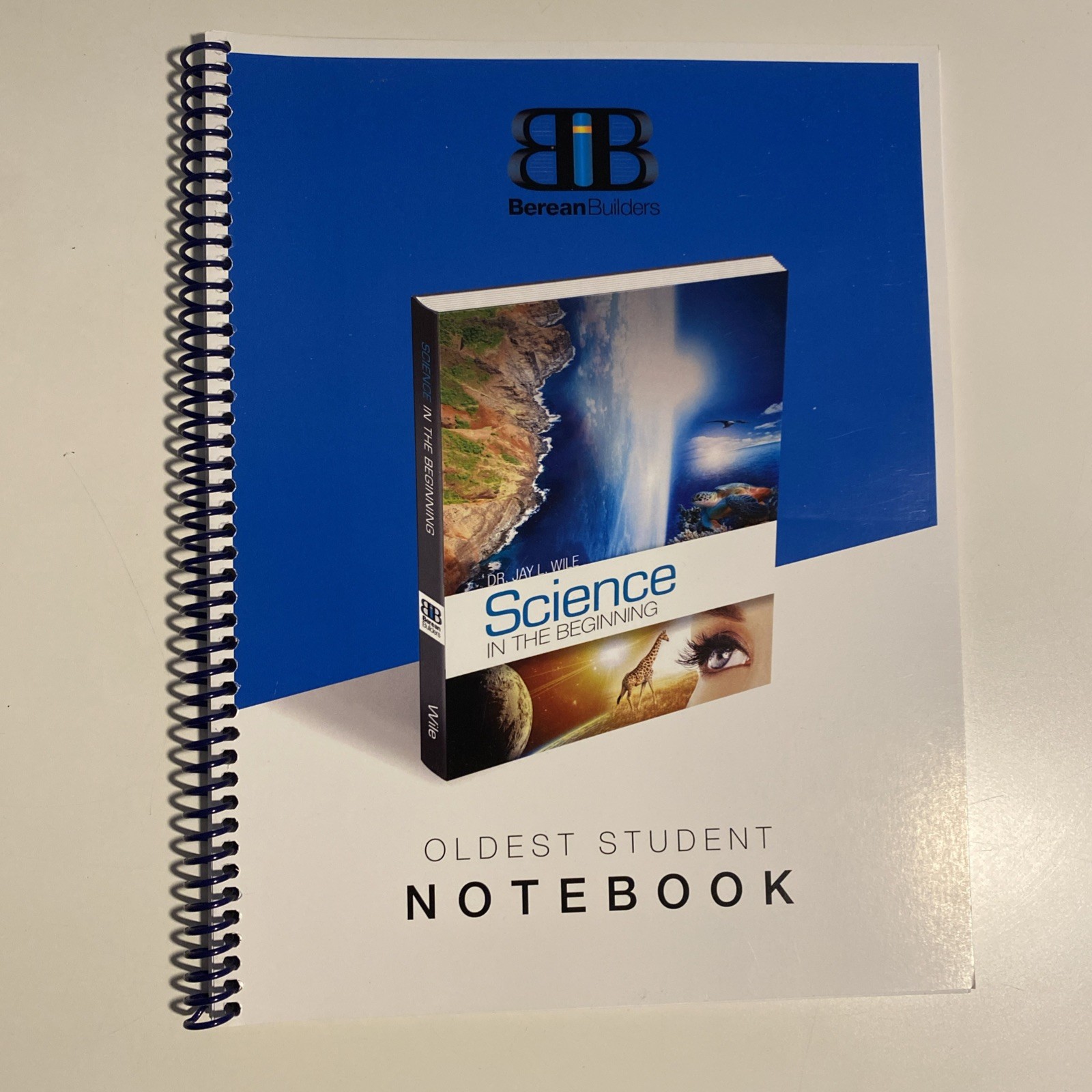 Berean Builders Science In The Beginning Oldest Student Notebook Clean Pages