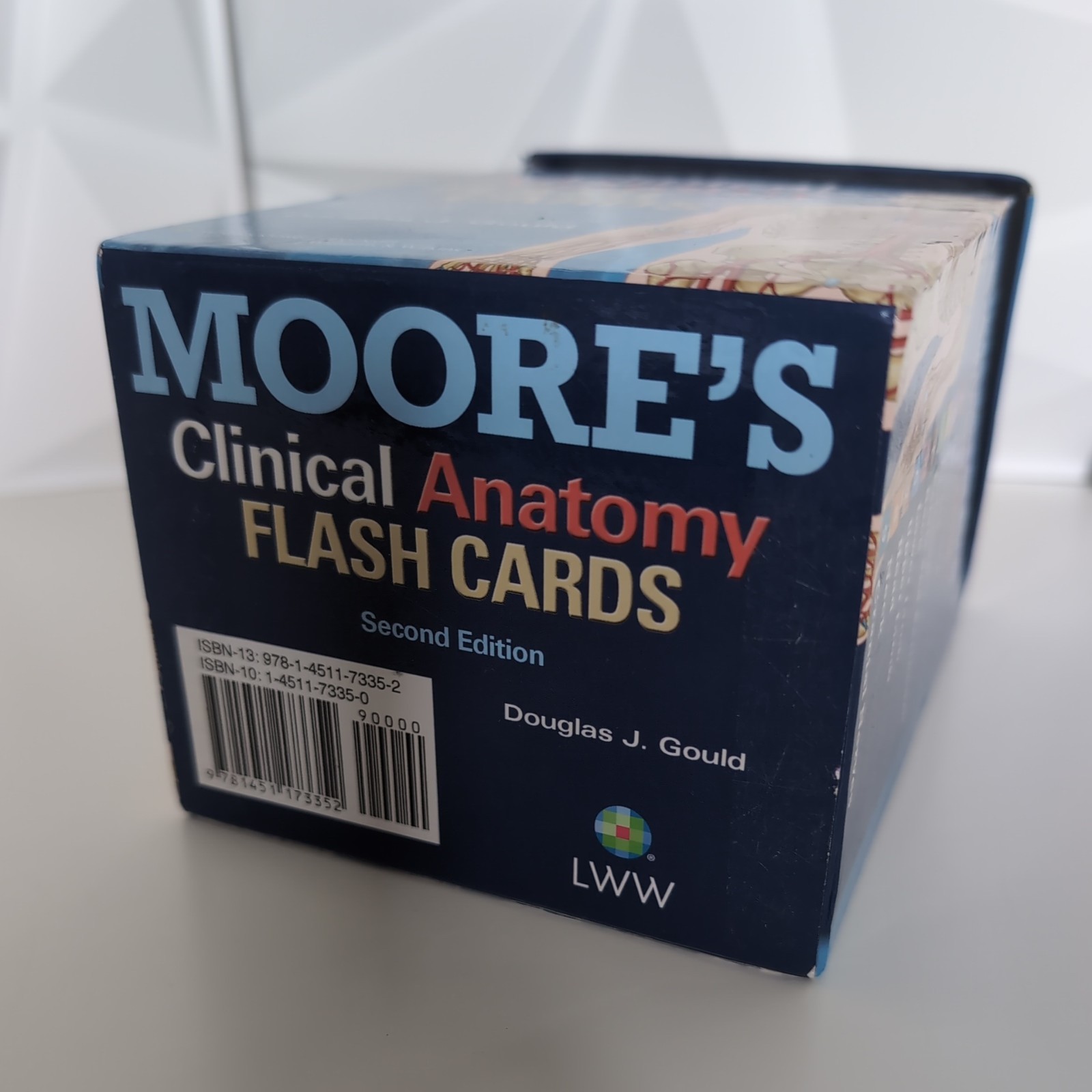 Moore’s Clinical Anatomy Flash Cards 2nd Edition by Gould PhD Douglas J.