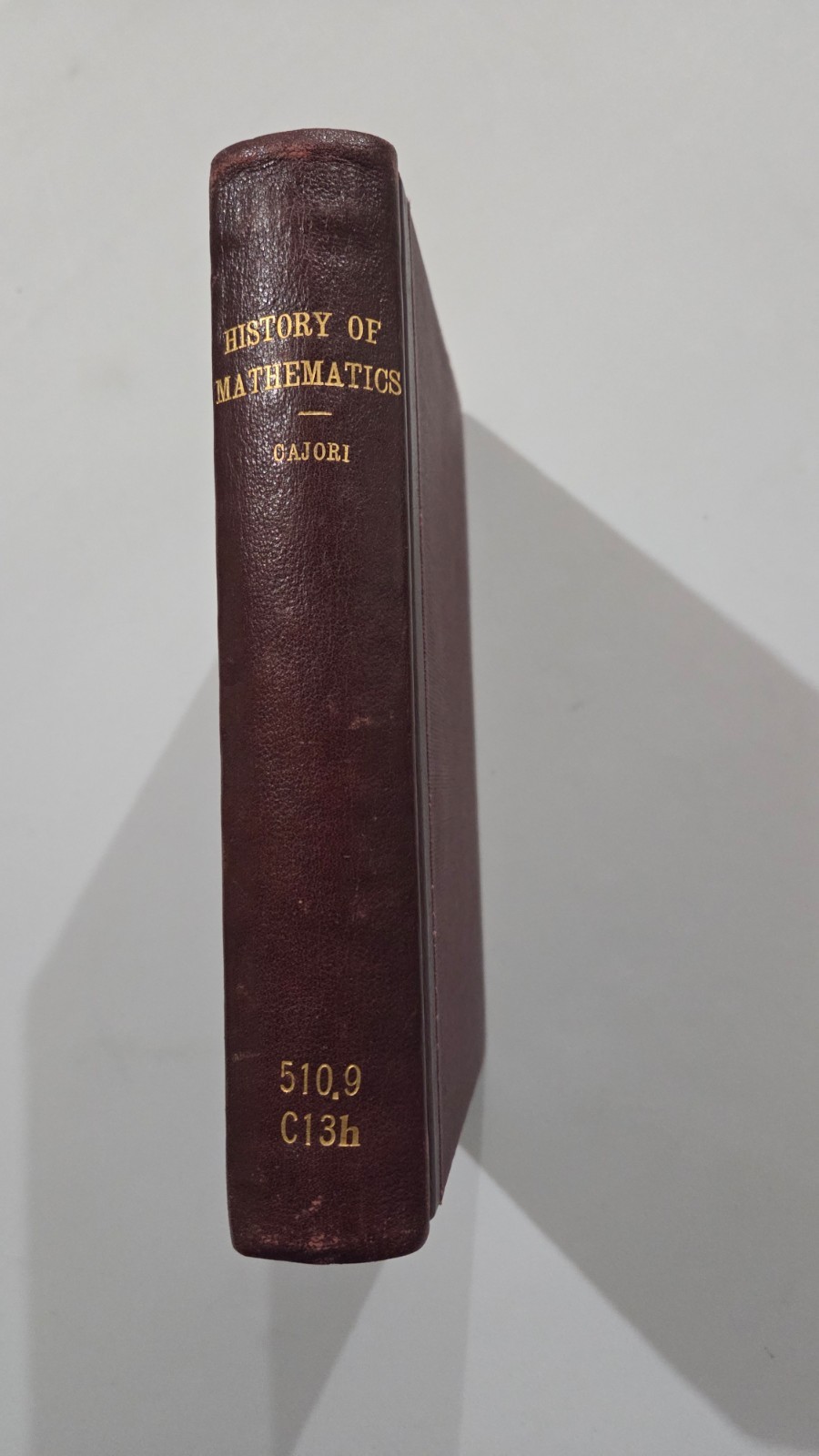 A History of Mathematics by Florian Cajori 1906 (Hardcover)