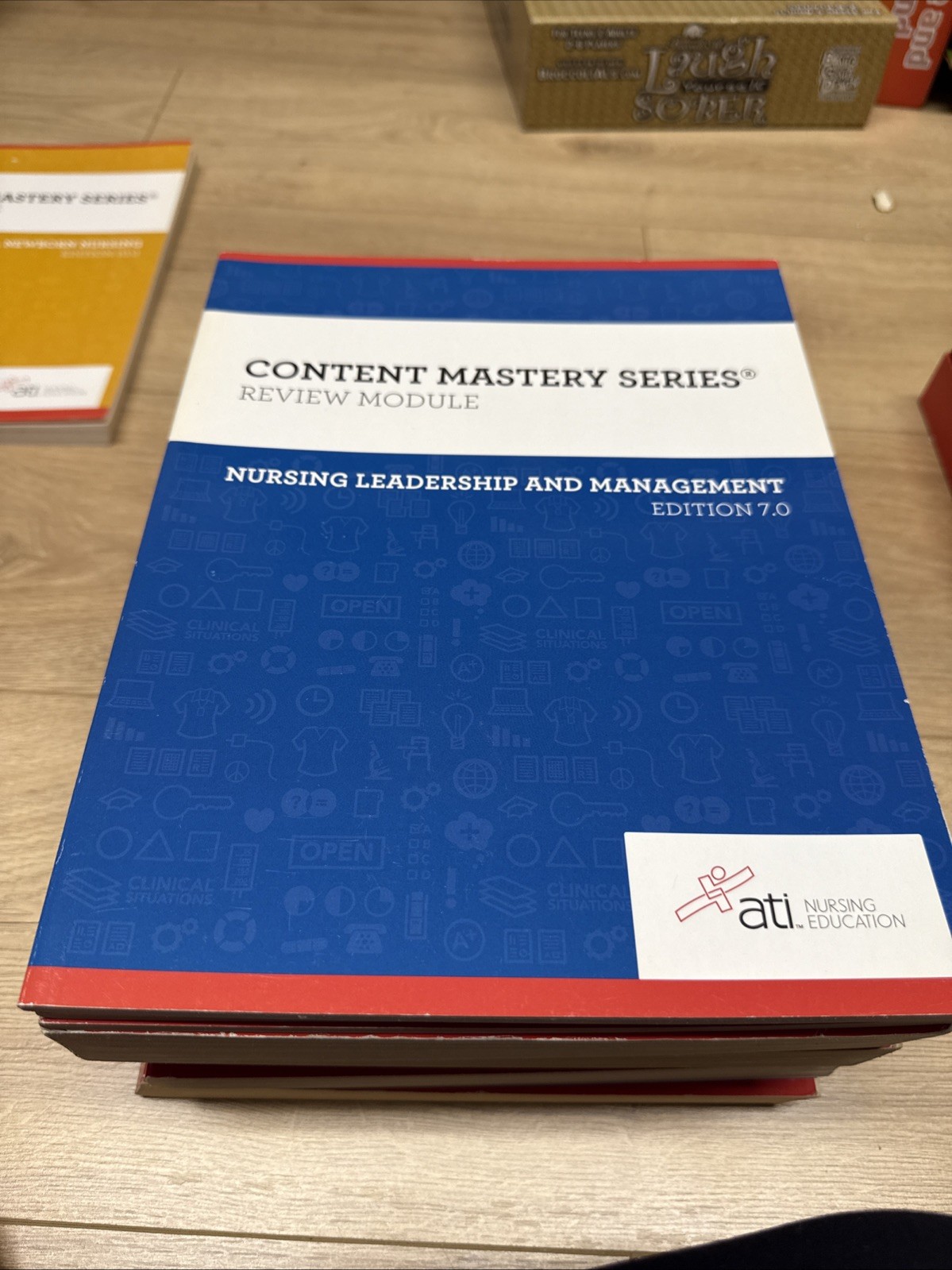 Set 9 ATI Nursing RN Content Mastery Series Review Module Books ATI Clean 2022