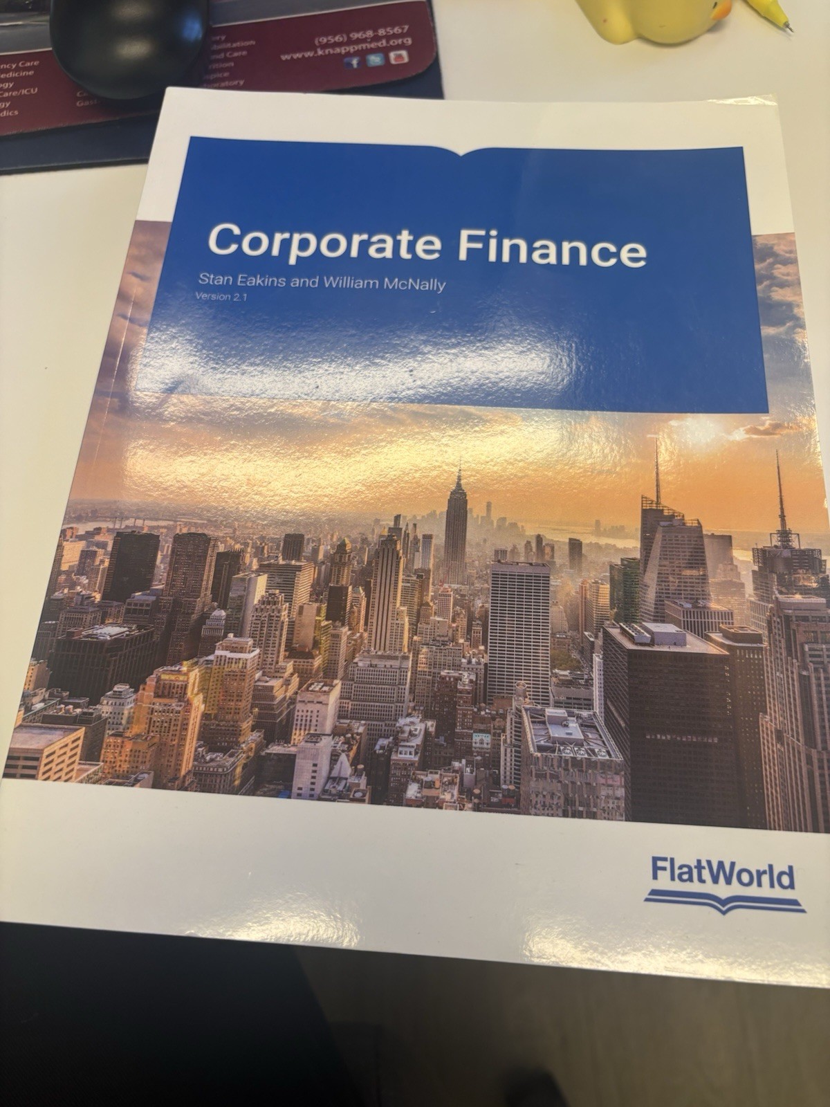 Corporate Finance (Stan Eakins & William McNally Version 2.1)