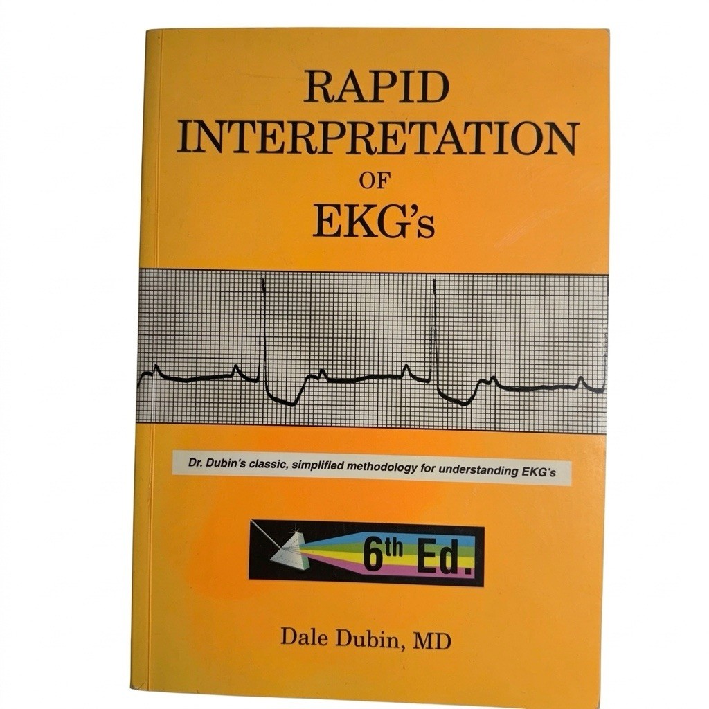 Rapid Interpretation of EKGs, Sixth Edition – Paperback By Dubin, Dale Good GG2