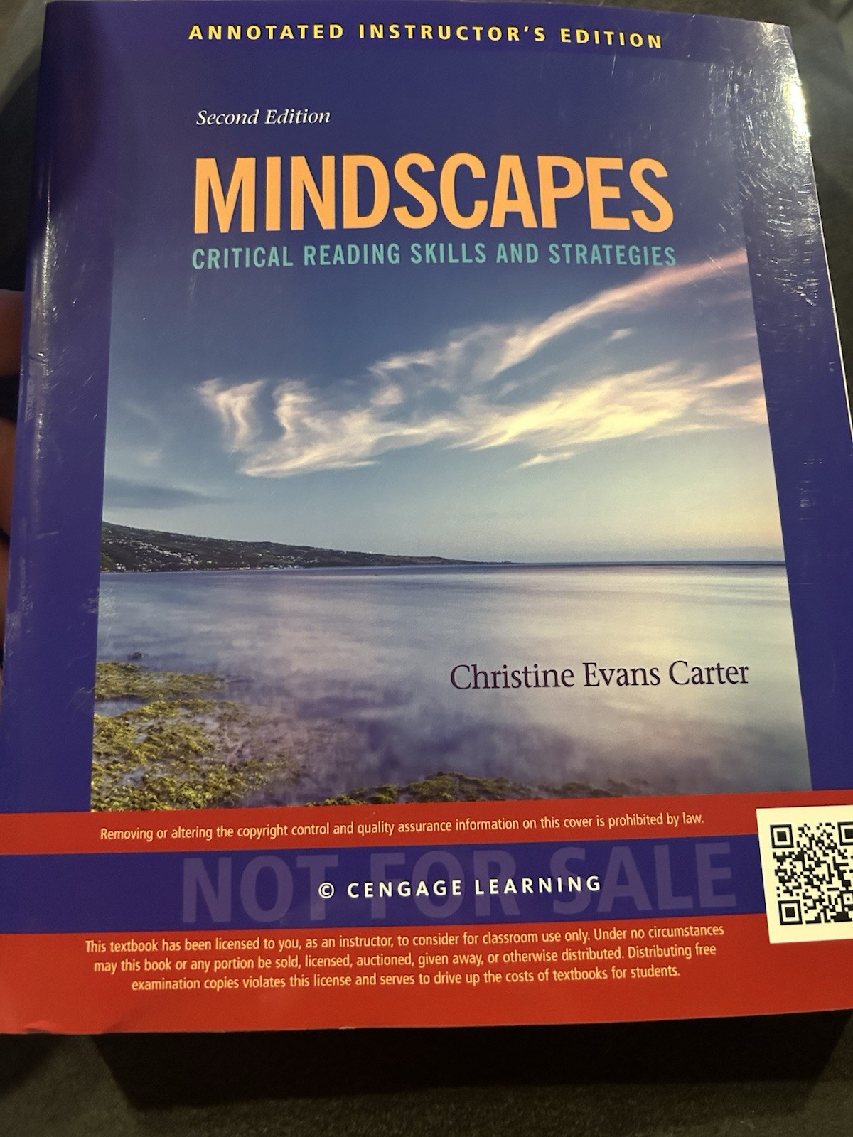 Mindscapes Critical Reading Skills & Strategies 2nd Ed Annotated Instructor’s Ed
