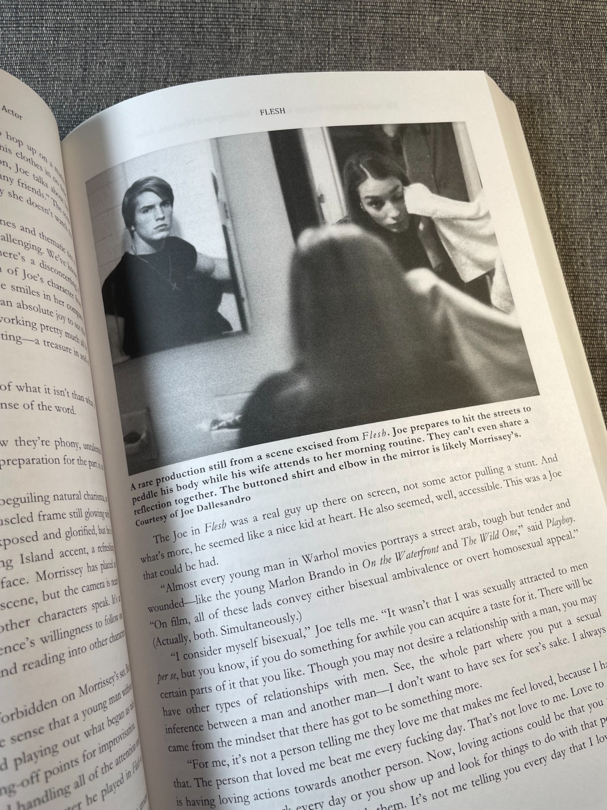 Joe Dallesandro: Warhol Superstar, Underground Film Icon, Actor PB Signed? Good