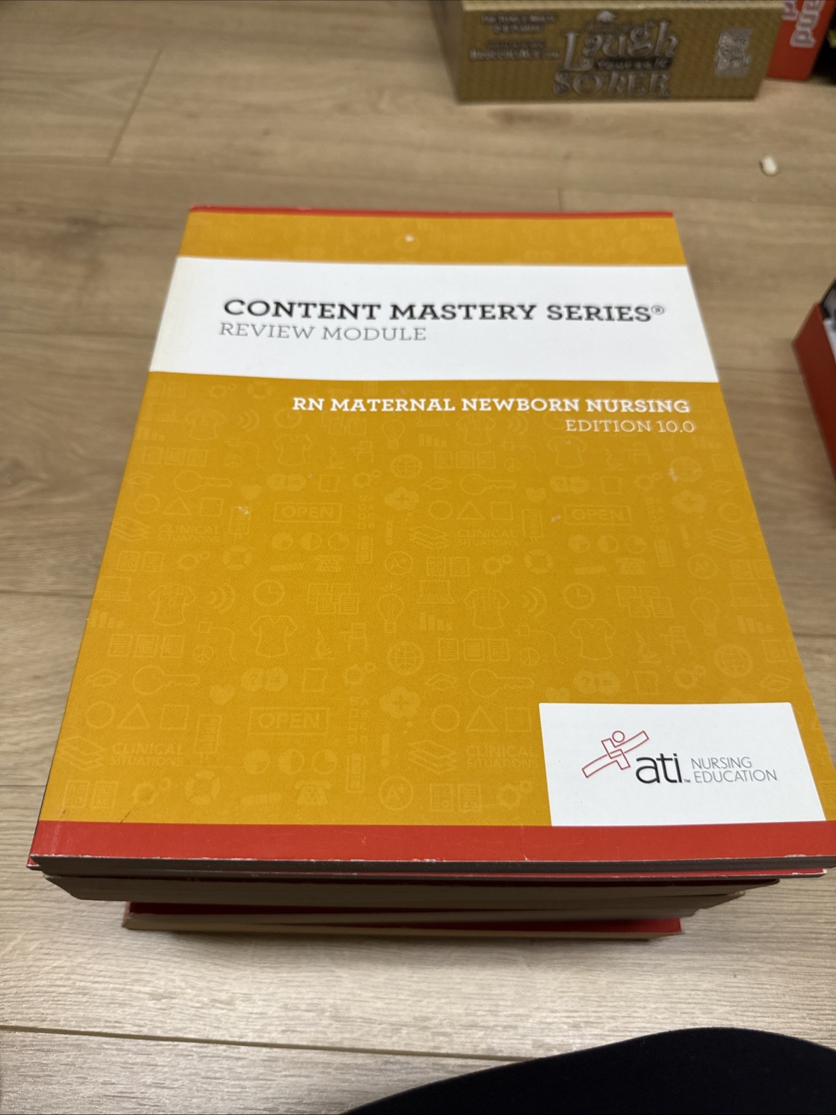 Set 9 ATI Nursing RN Content Mastery Series Review Module Books ATI Clean 2022