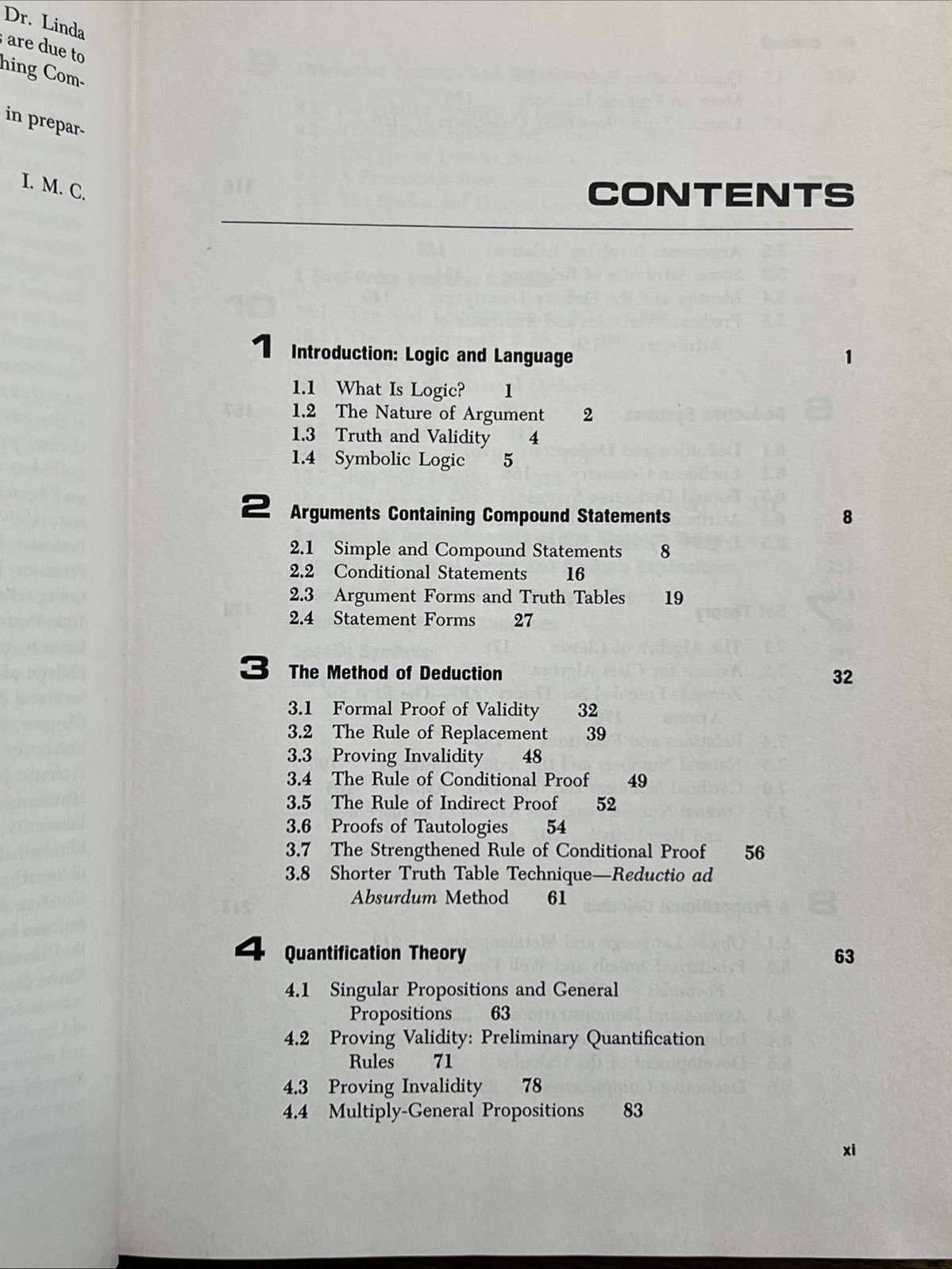 Symbolic Logic by Irving Copi – 5th Edition 8th Printing – Macmillan Hardcover