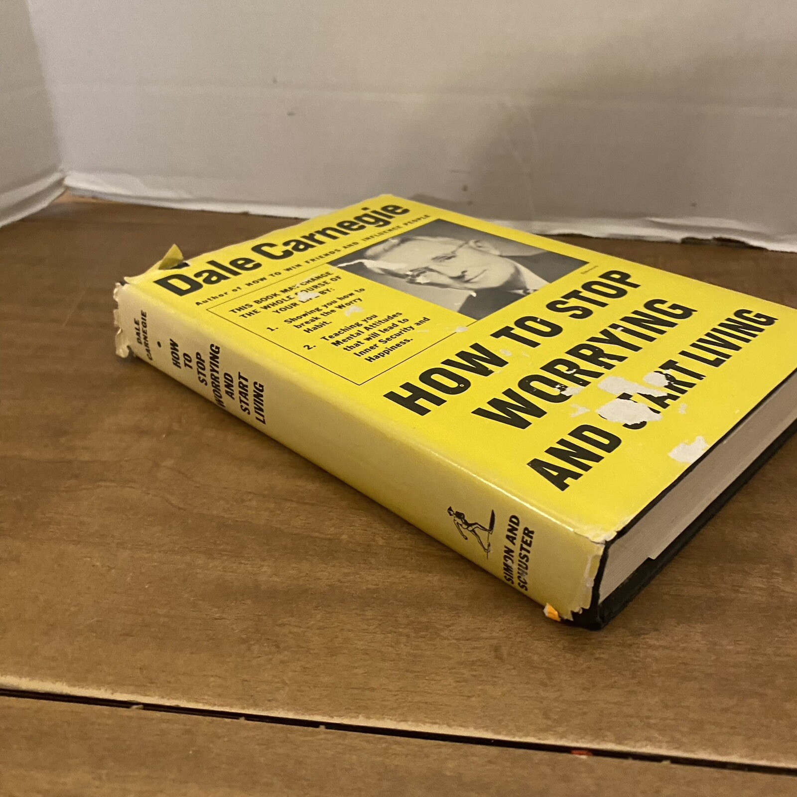 How to Stop Worrying and Start Living by Dale Carnegie (1948 hardcover)