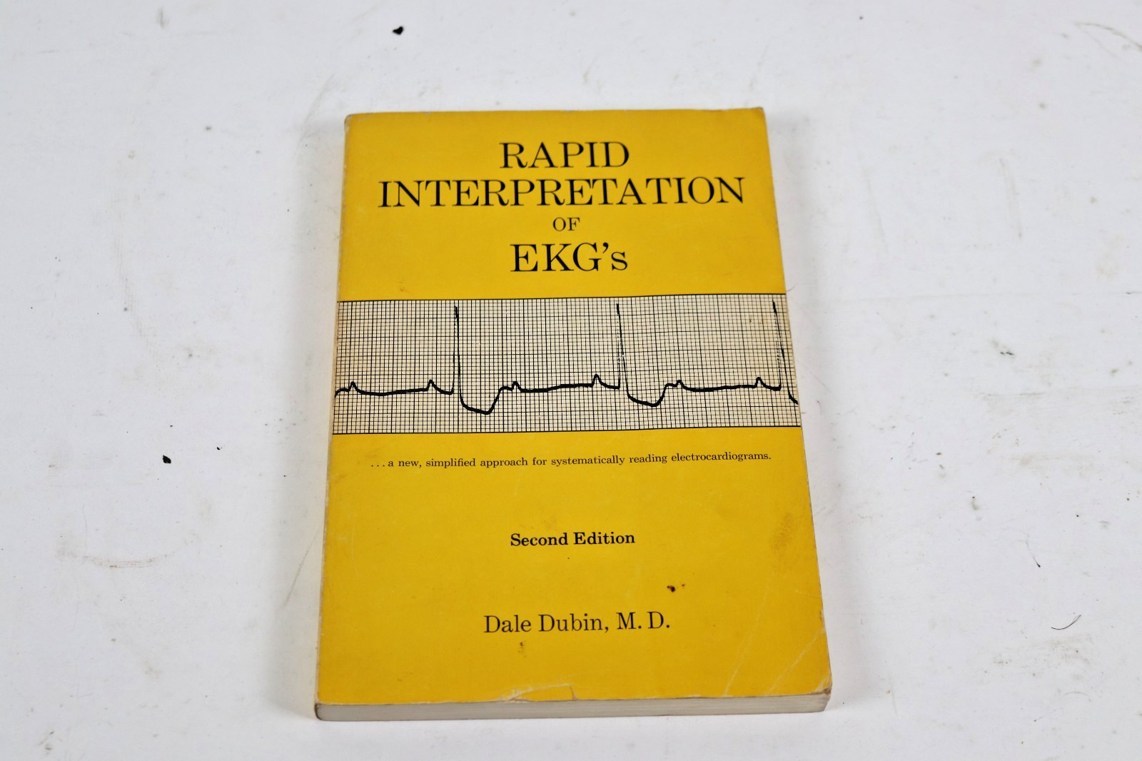 Rapid Interpretation of EKG’s – Second Edition 1971- by Dale Dubin, Paperback