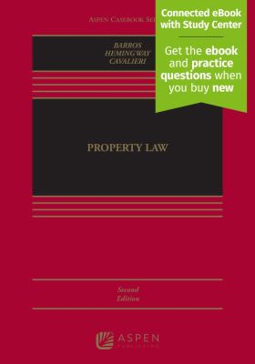 Property Law Anna P., Cavalieri, Shelley, Barros, D. Benjamin Hem