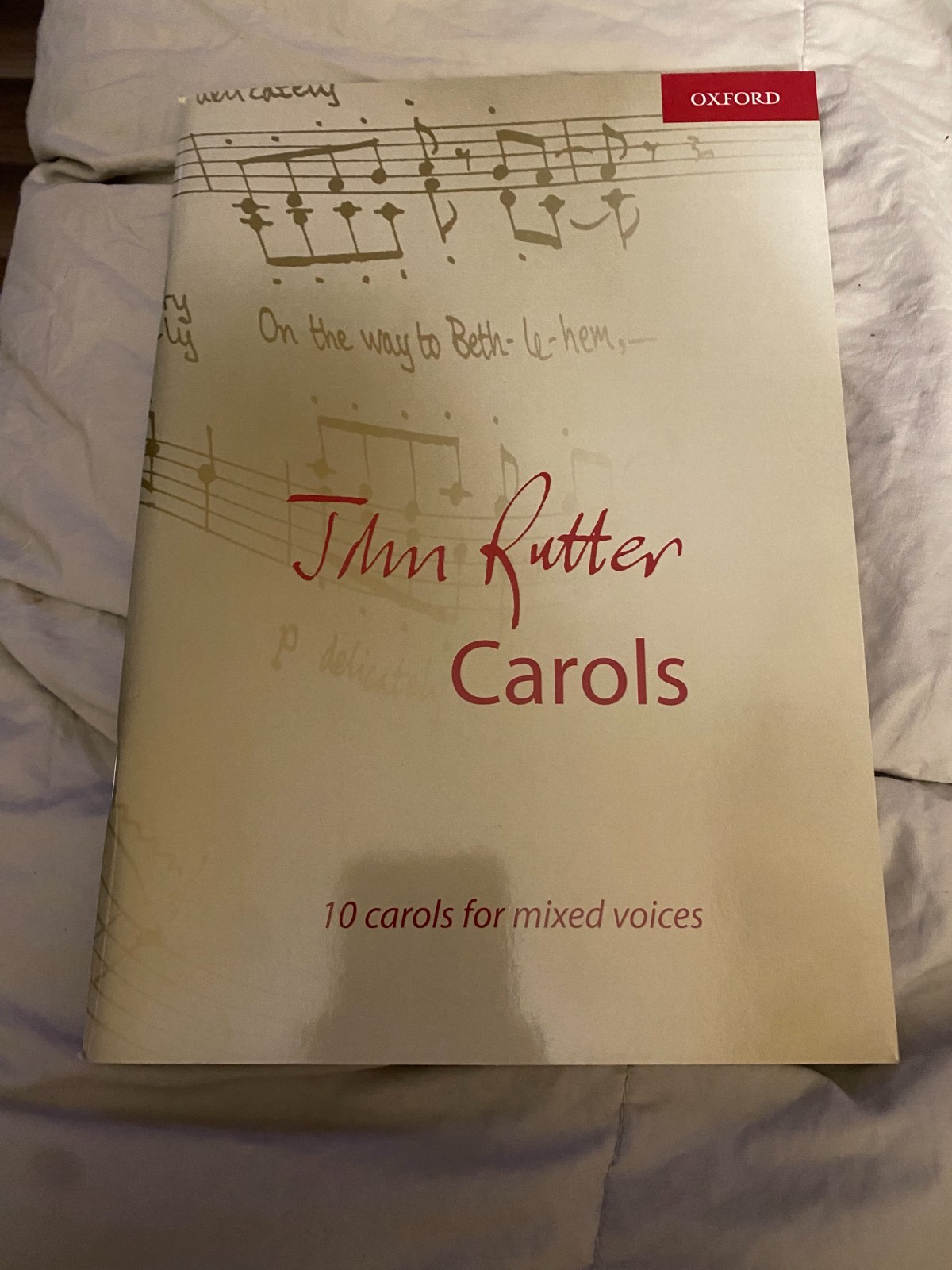 John Rutter *Oxford *10 Carols For Mixed Voices *sheet music *vocals *songbook
