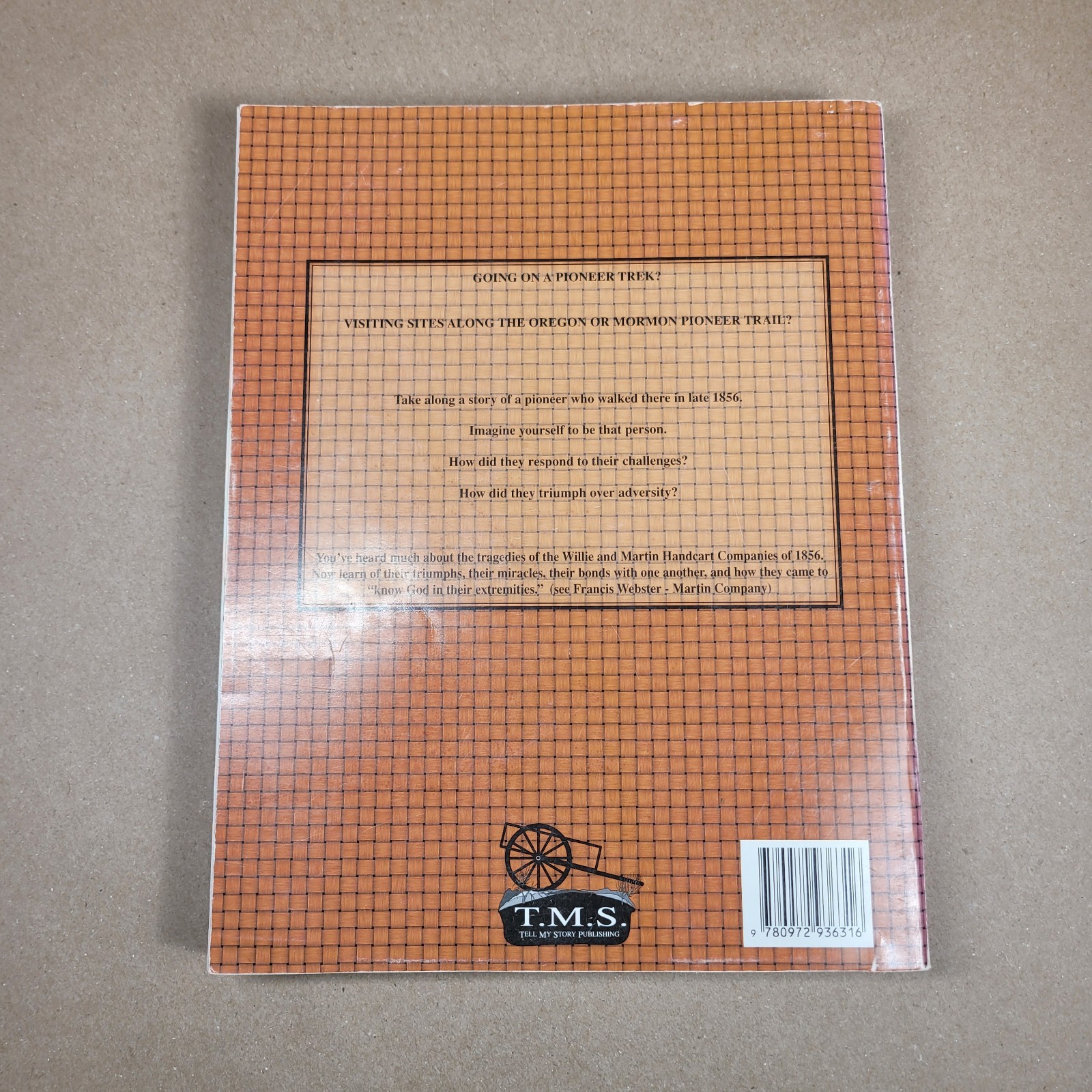 Tell My Story Too Pioneers Willie Martin Hodgett Hunt Companies 1856 Allphin LDS