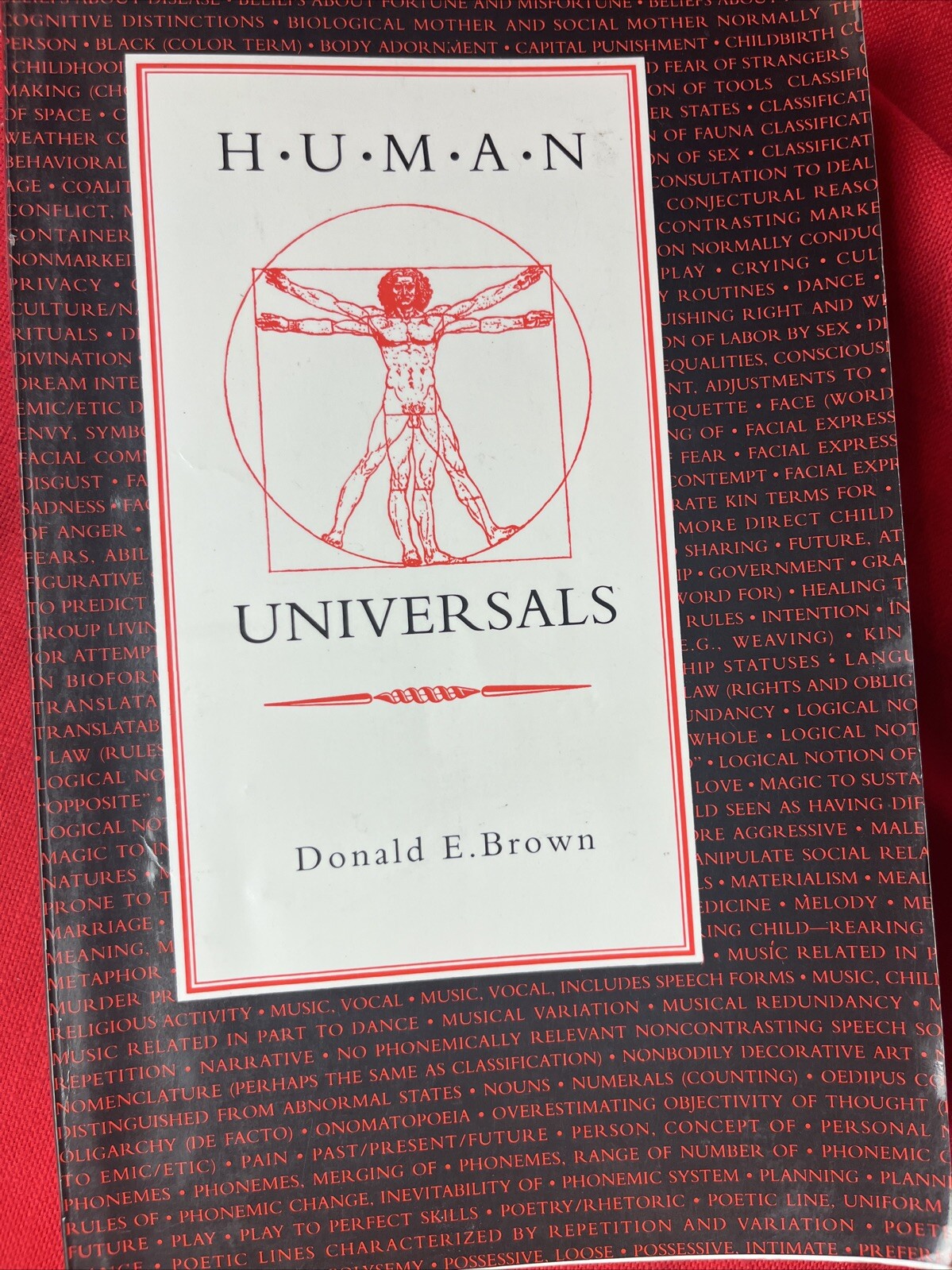 Human Universals by Brown, Donald Paperback / softback Book The Fast Free