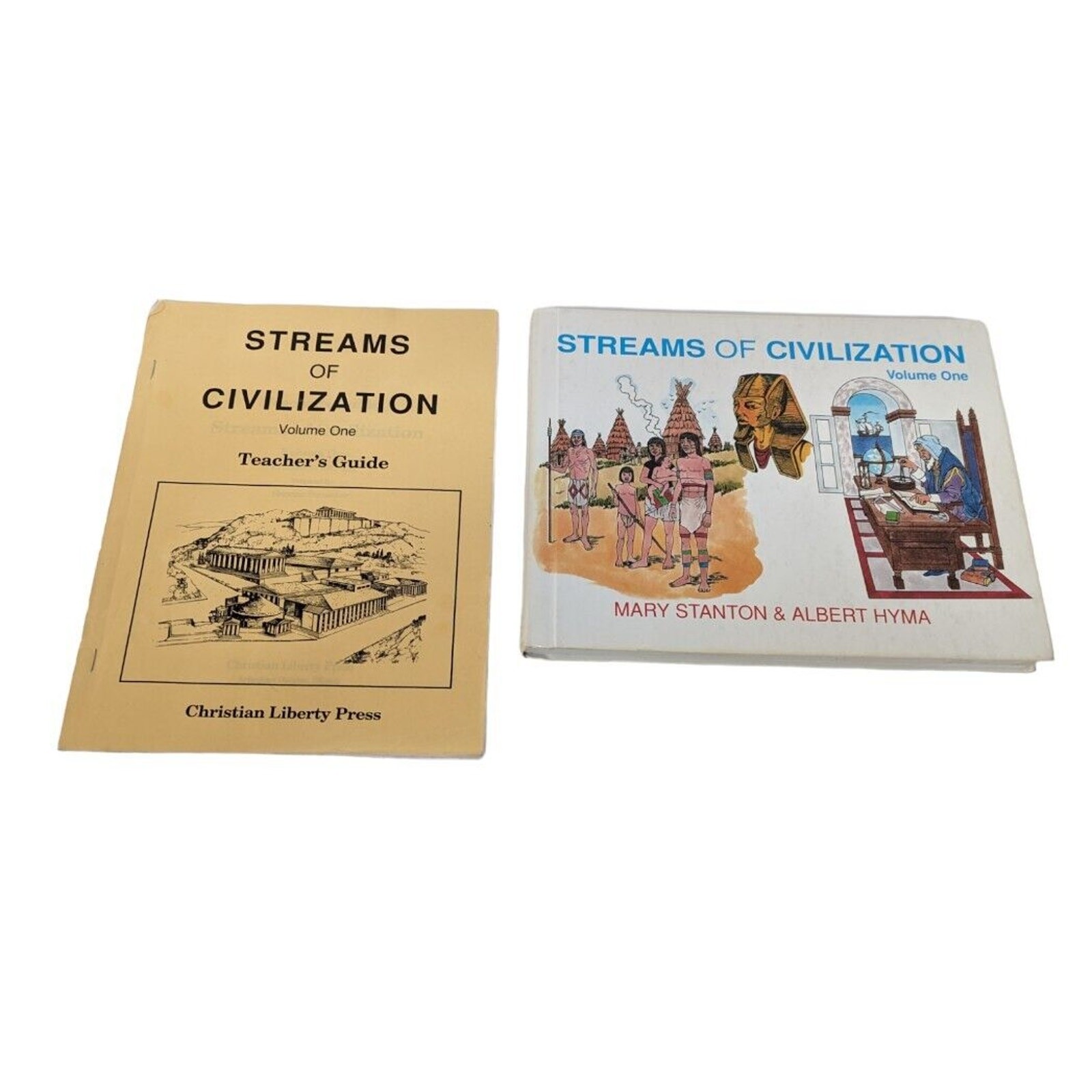 Christian Liberty Press Streams of Civilization Volume 1 Book & Teacher’s Guide