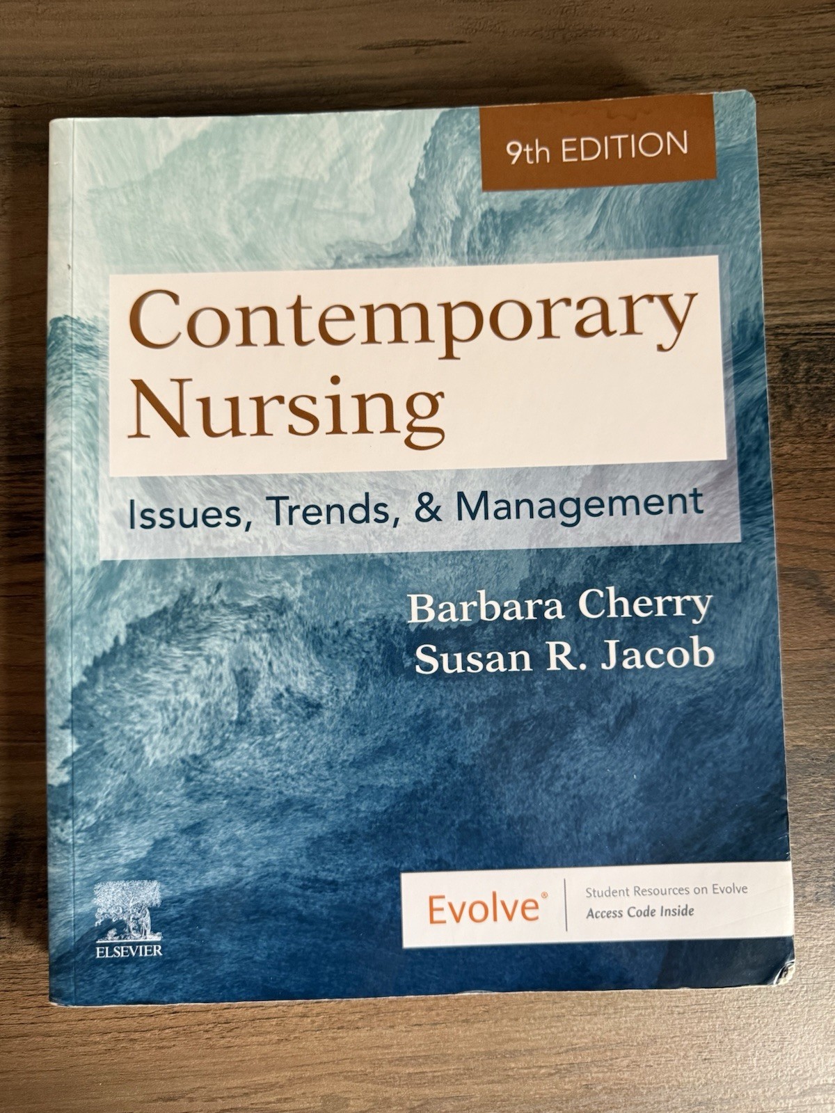 Contemporary Nursing Issues, Trends, & Management 9th Ed Like New. Cherry, Jacob