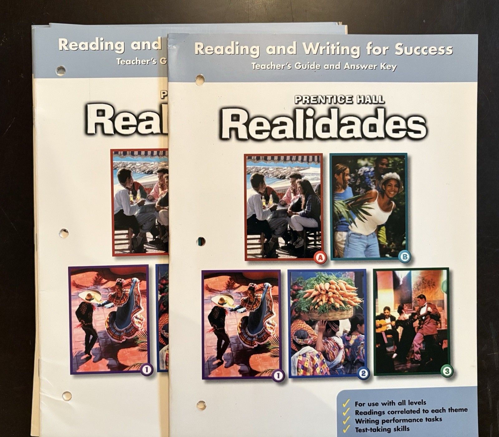 Prentice Hall Realidades Pre-Spanish and Pre-AP Spanish Workbooks