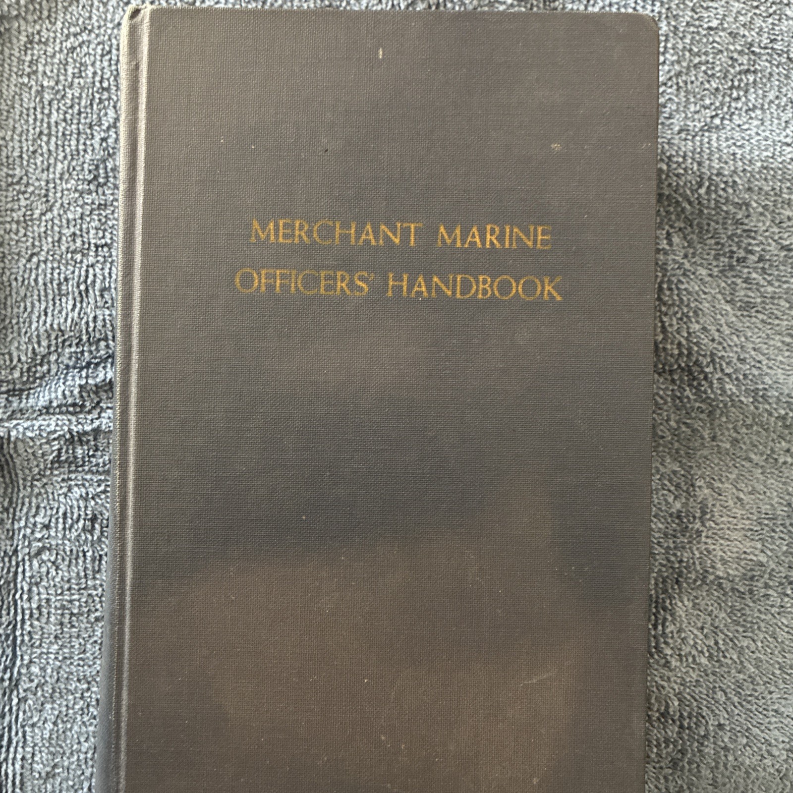 Merchant Marine Officers’ Handbook (1979 Hardcover)