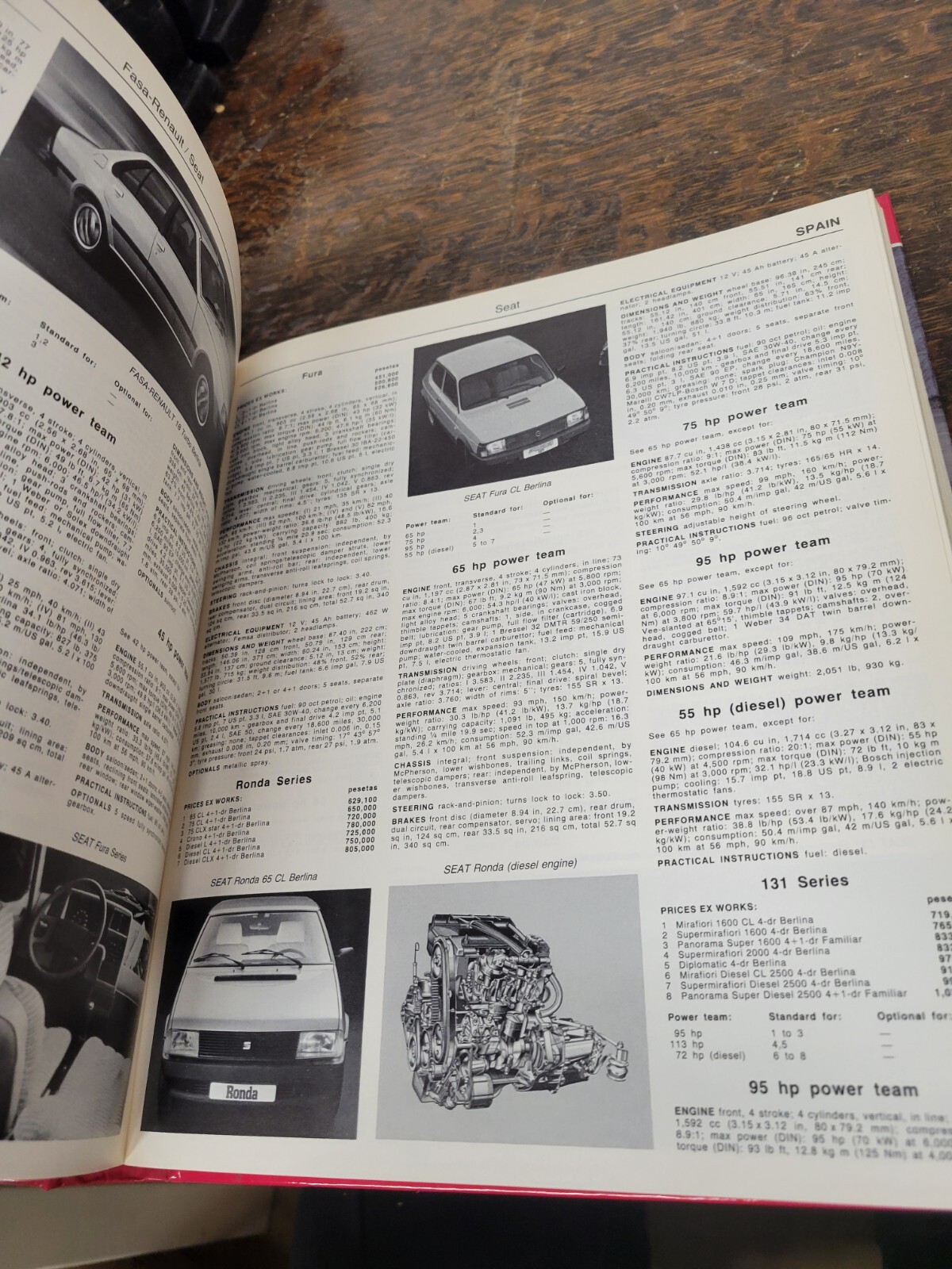 World Cars 1984 Automobile Club of Italy [Hardcover, 1984] Herald Books