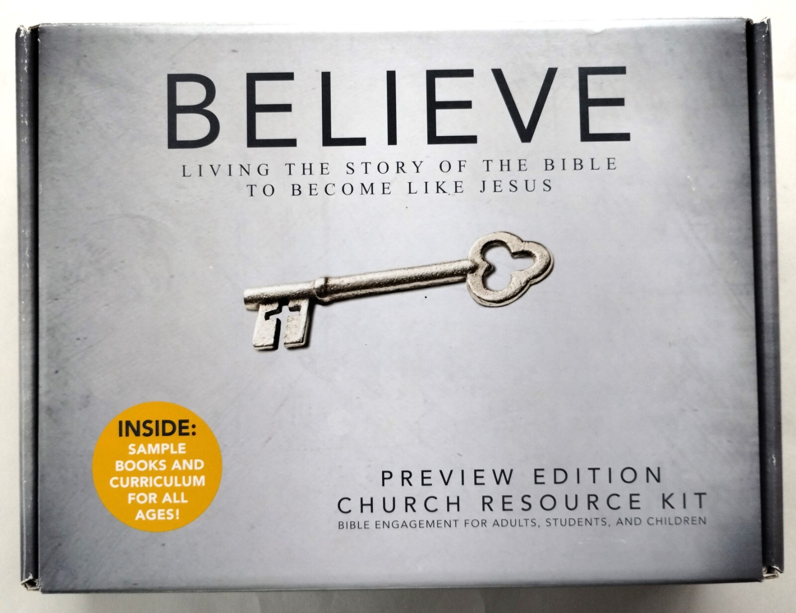 Believe: Church Resource Kit: Living the Story of the Bible – Zondervan