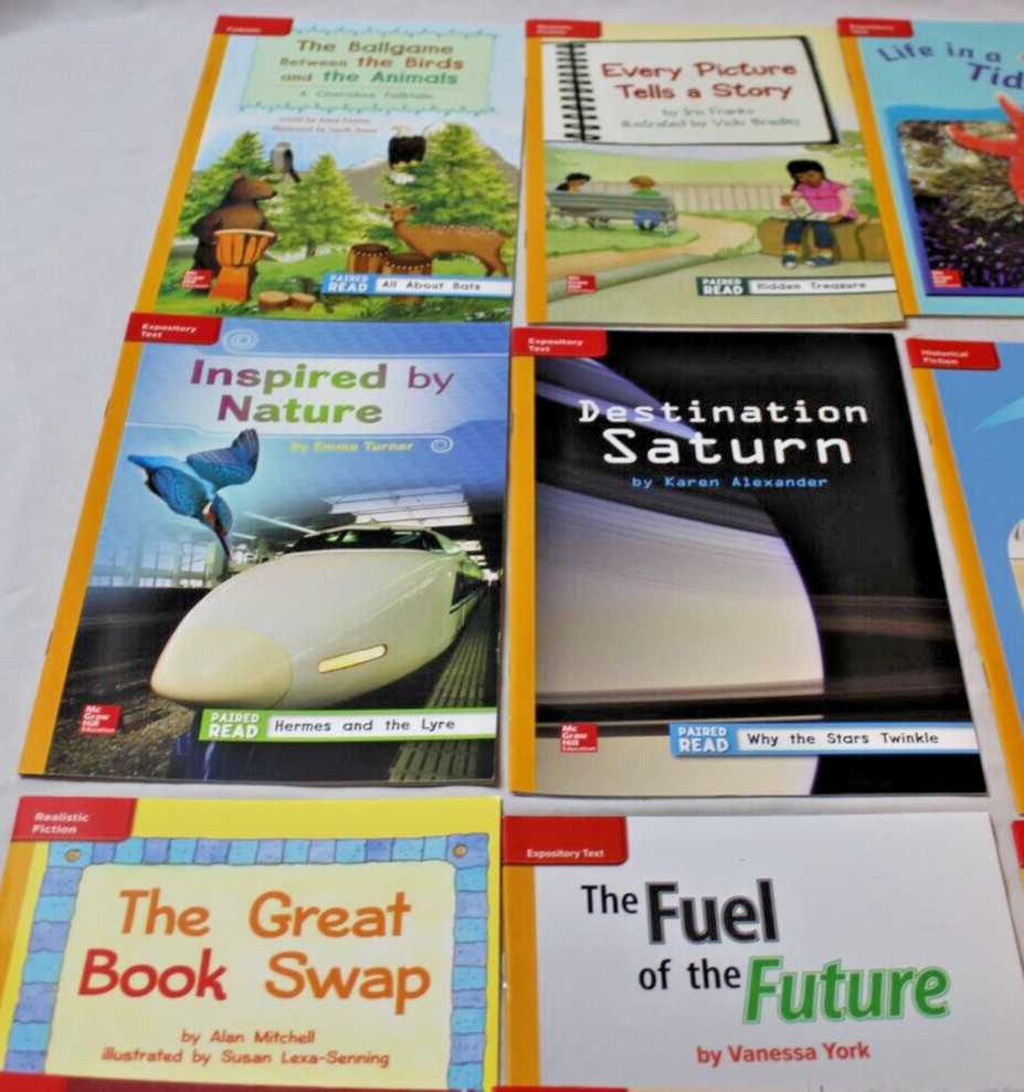 Lot 28 McGraw Hill Wonderworks Grade 3 Apprentice Level Leveled Readers VGC
