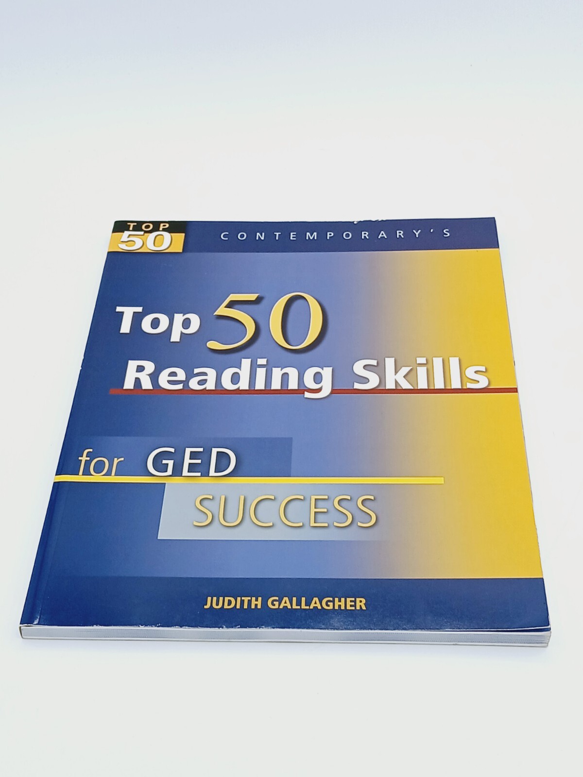 Top 50 Reading Skills for GED Success, Student Text Only (GED Calcu – GOOD..