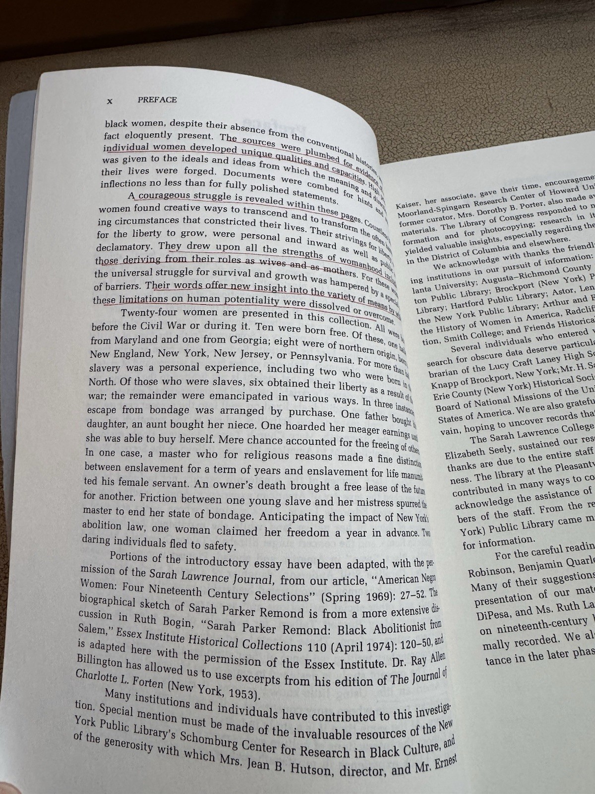 Black Women in Nineteenth-Century American Life 1991 Penn State Press