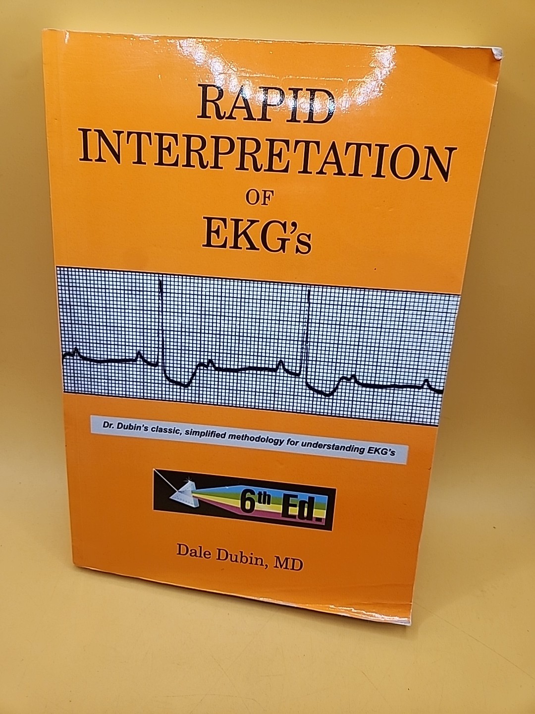 Rapid Interpretation of EKGs, Sixth Edition – Paperback By Dubin, Dale – GOOD