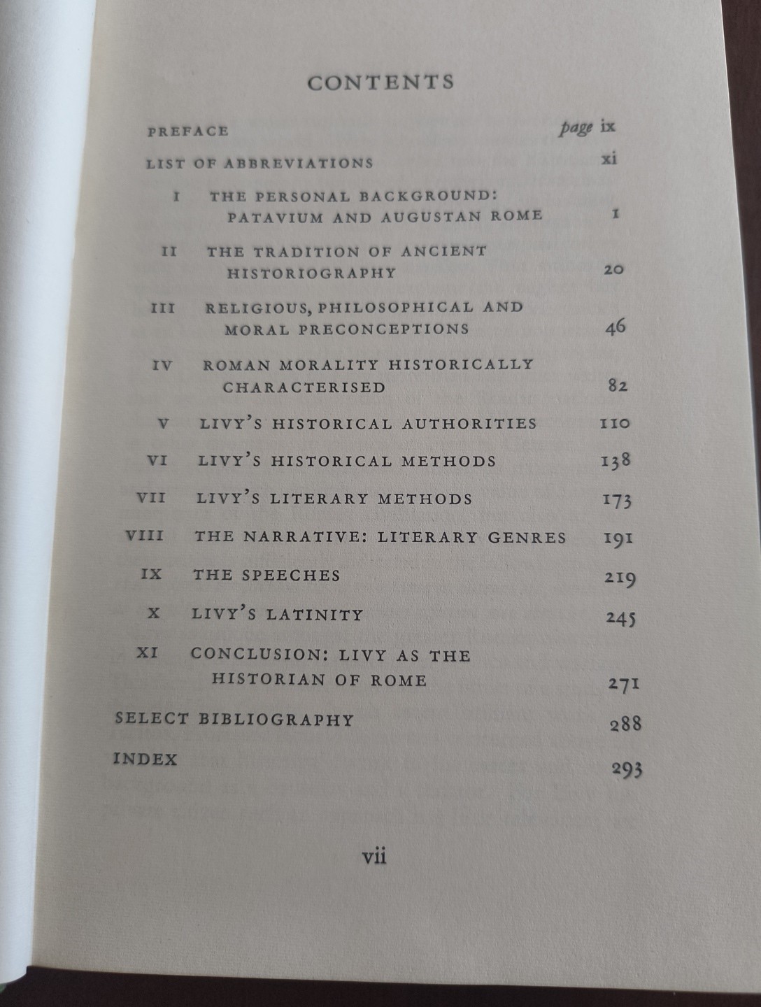 Livy His Historical Aims And Methods