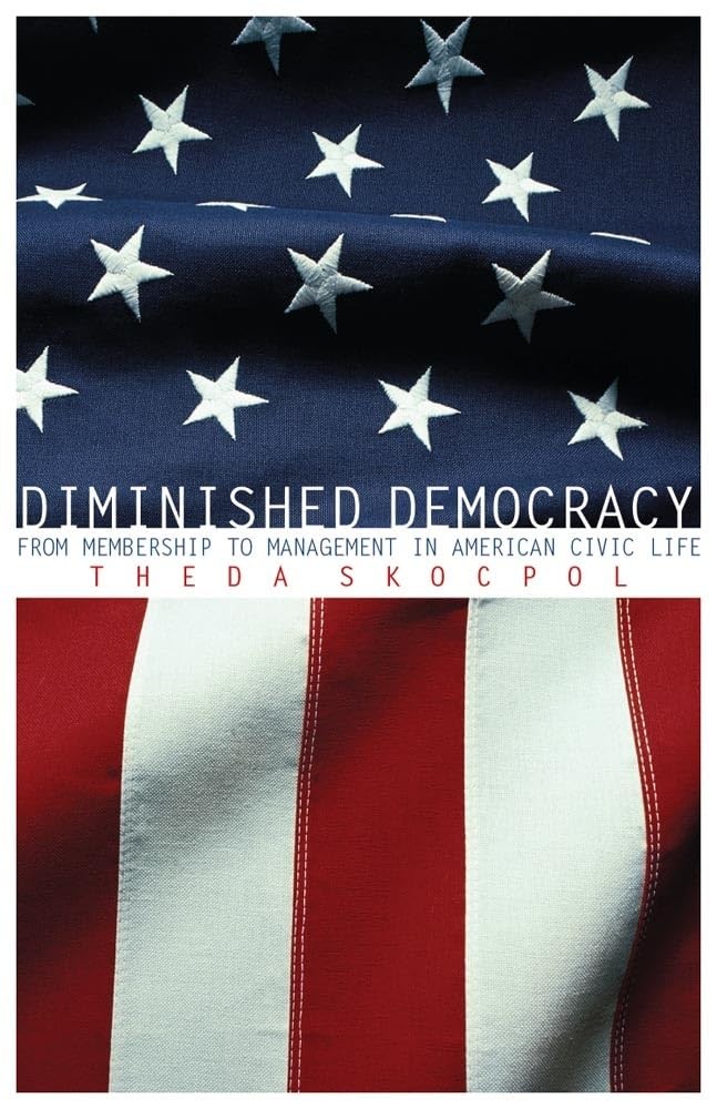 Diminished Democracy by Skocpol