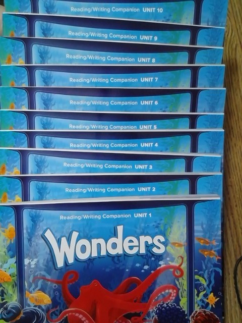 Wonders Reading/Writing Companion Kindergarten Complete Set Units 1-10 FREE SHIP