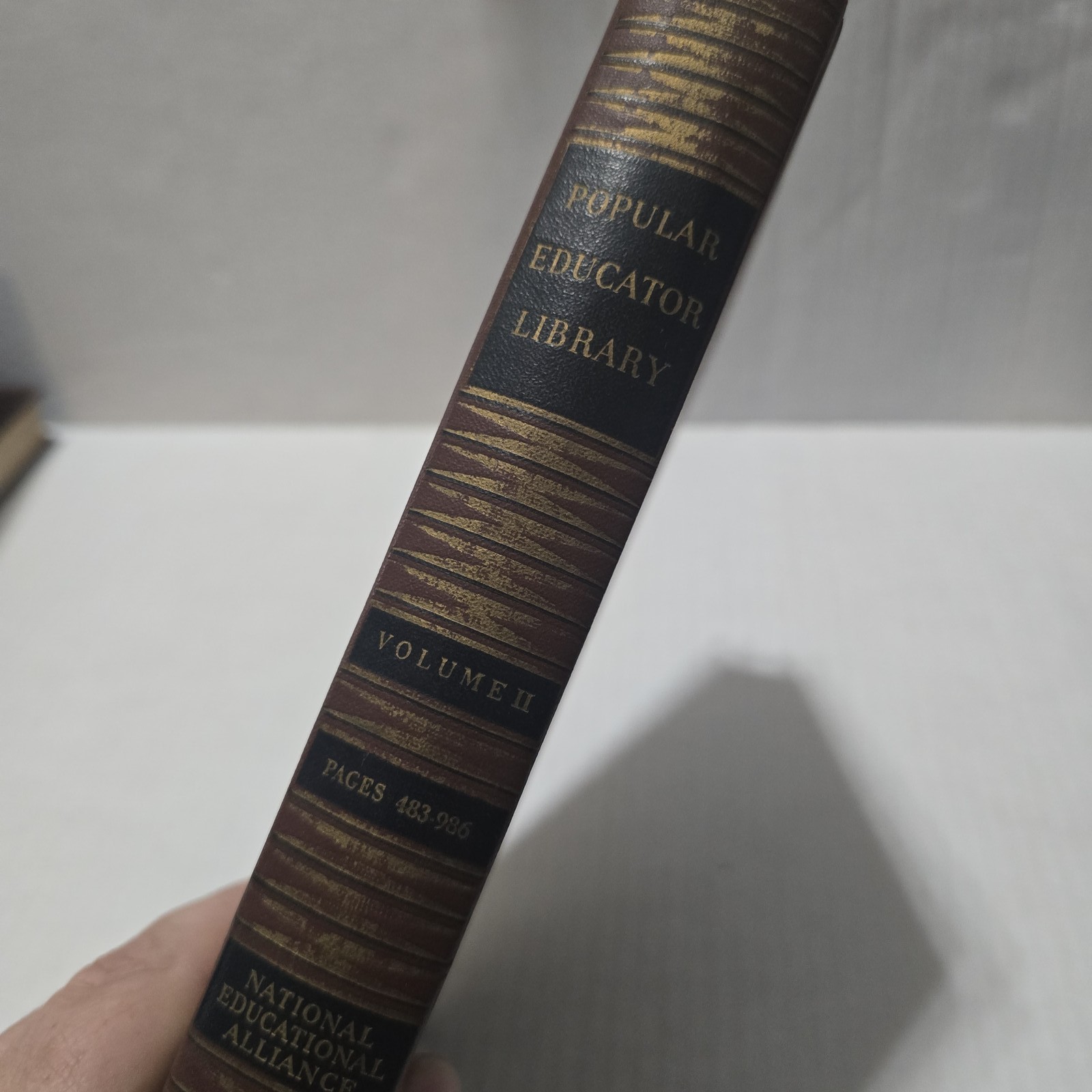 The Popular Educator Library Volume 2 Textbook National Educational Alliance