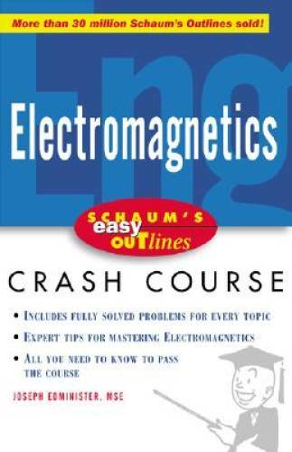 Schaum’s Easy Outline of Electromagnetics – Paperback – GOOD