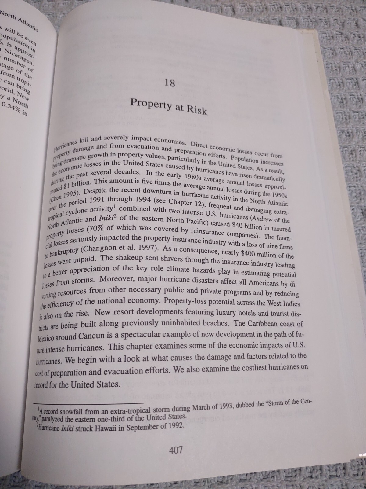 1999 Hurricanes Of The North Atlantic. Climate And Society. By James B. Elsner