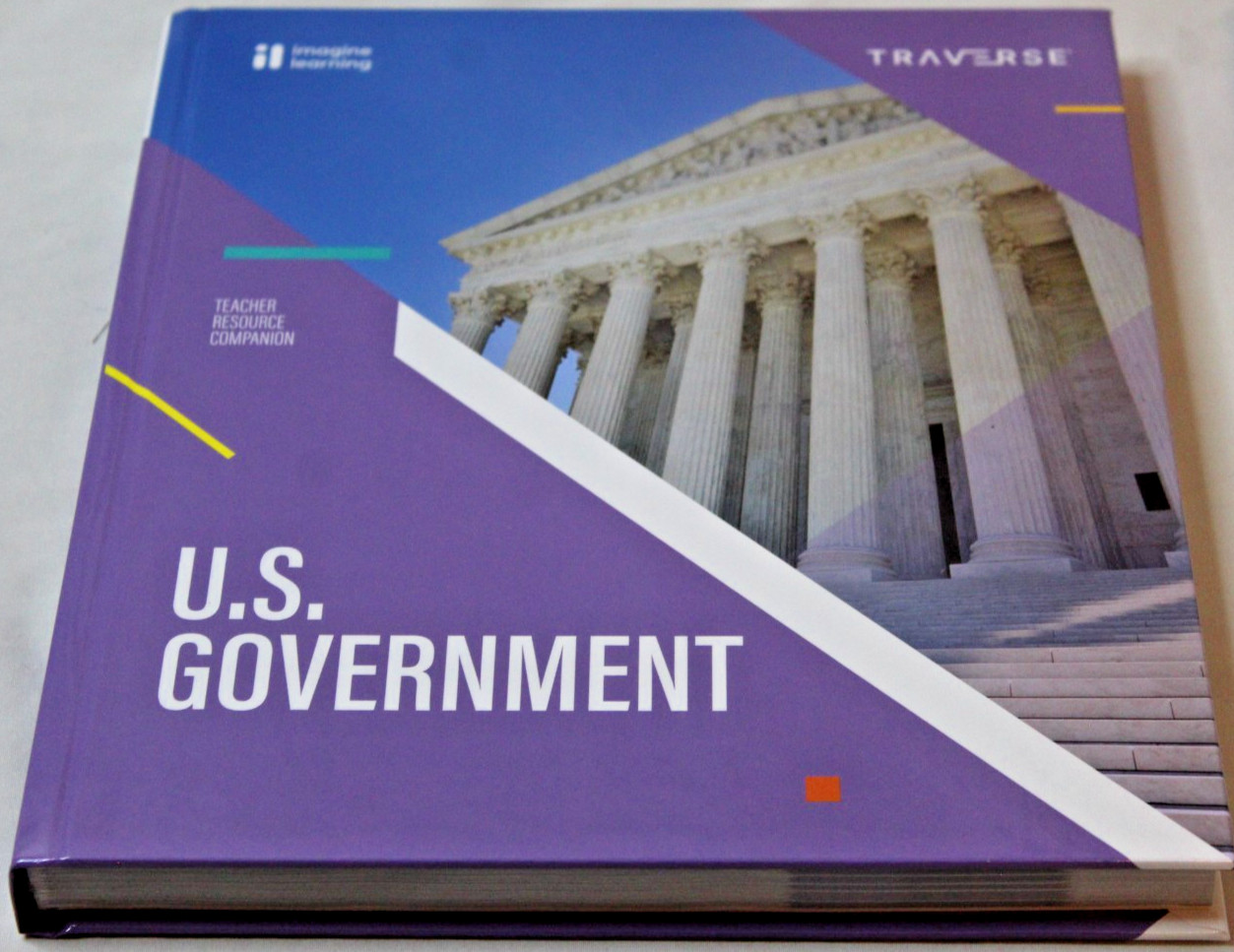 Imagine Learning Traverse U.S. Government Teacher & Student Textbook Set