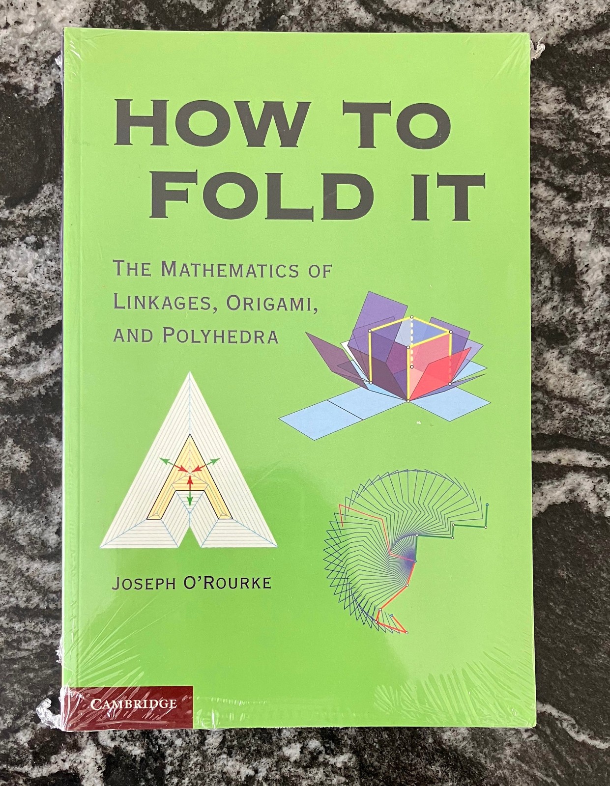 NEW! How to Fold It: The Mathematics of Linkages, Origami … by O’Rourke!