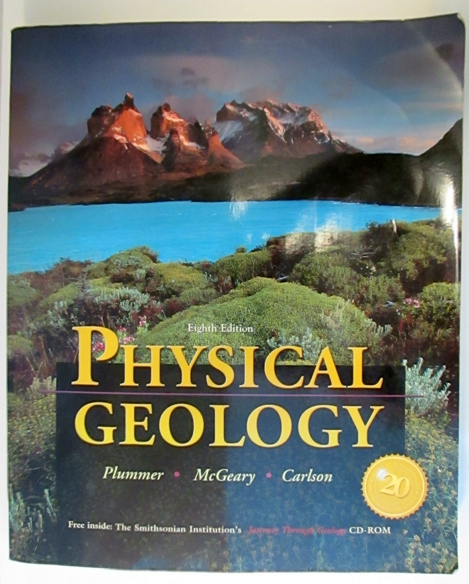 Physical Geology 8th Edition by Charles C. Plummer (Author) CD Rom Disc Included