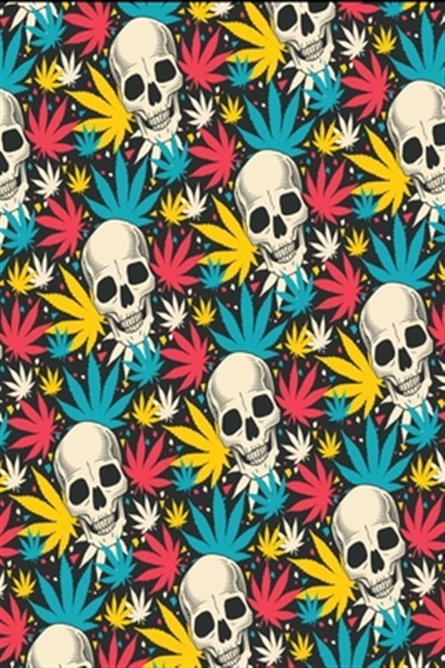 120 Pages DINA5: Cannabis Graphic Jorunal Book For Marijuana Smoker 120 Pages…